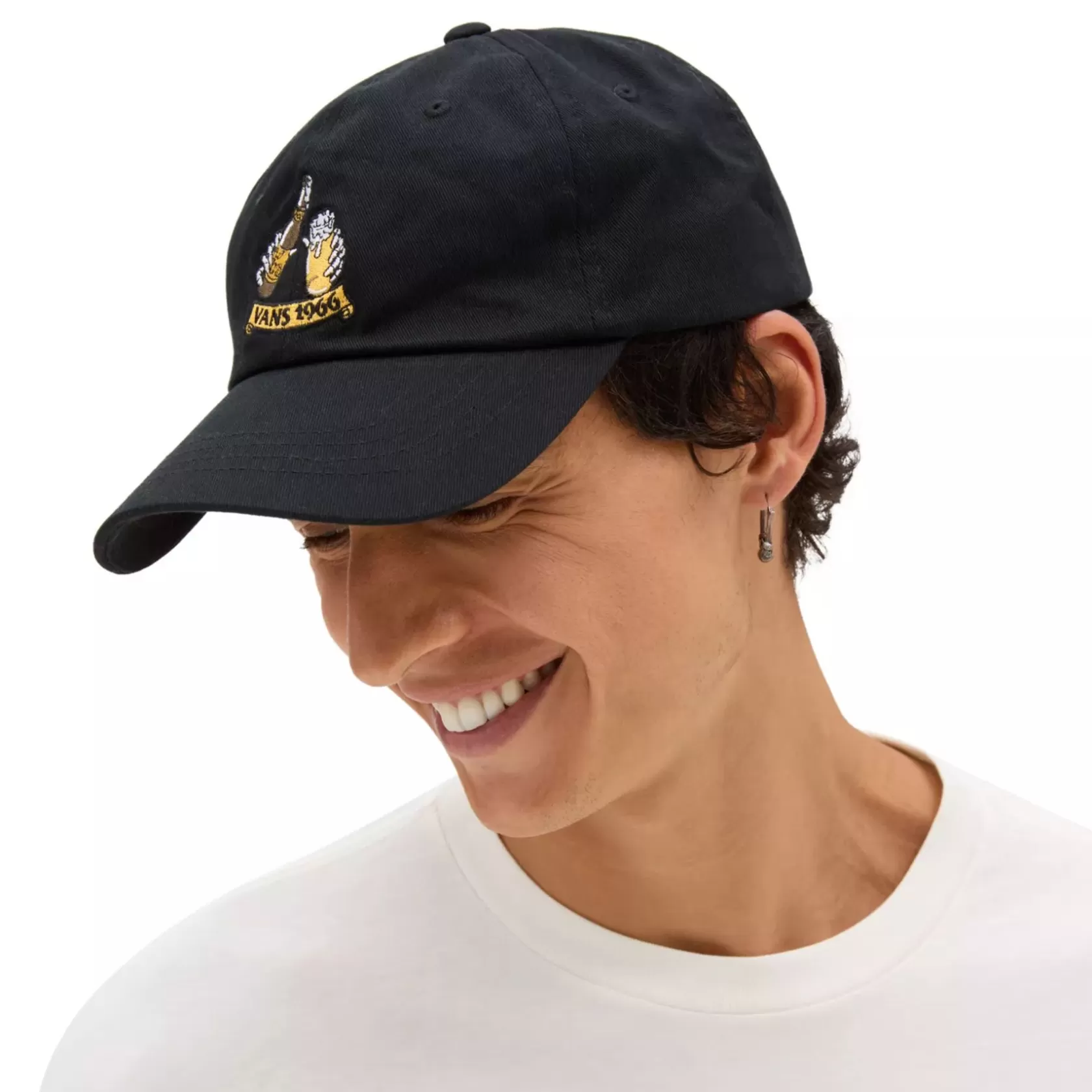 Vans Gorras Y Gorros<Gorra Cold Crew Curved Bill Jockey Negro