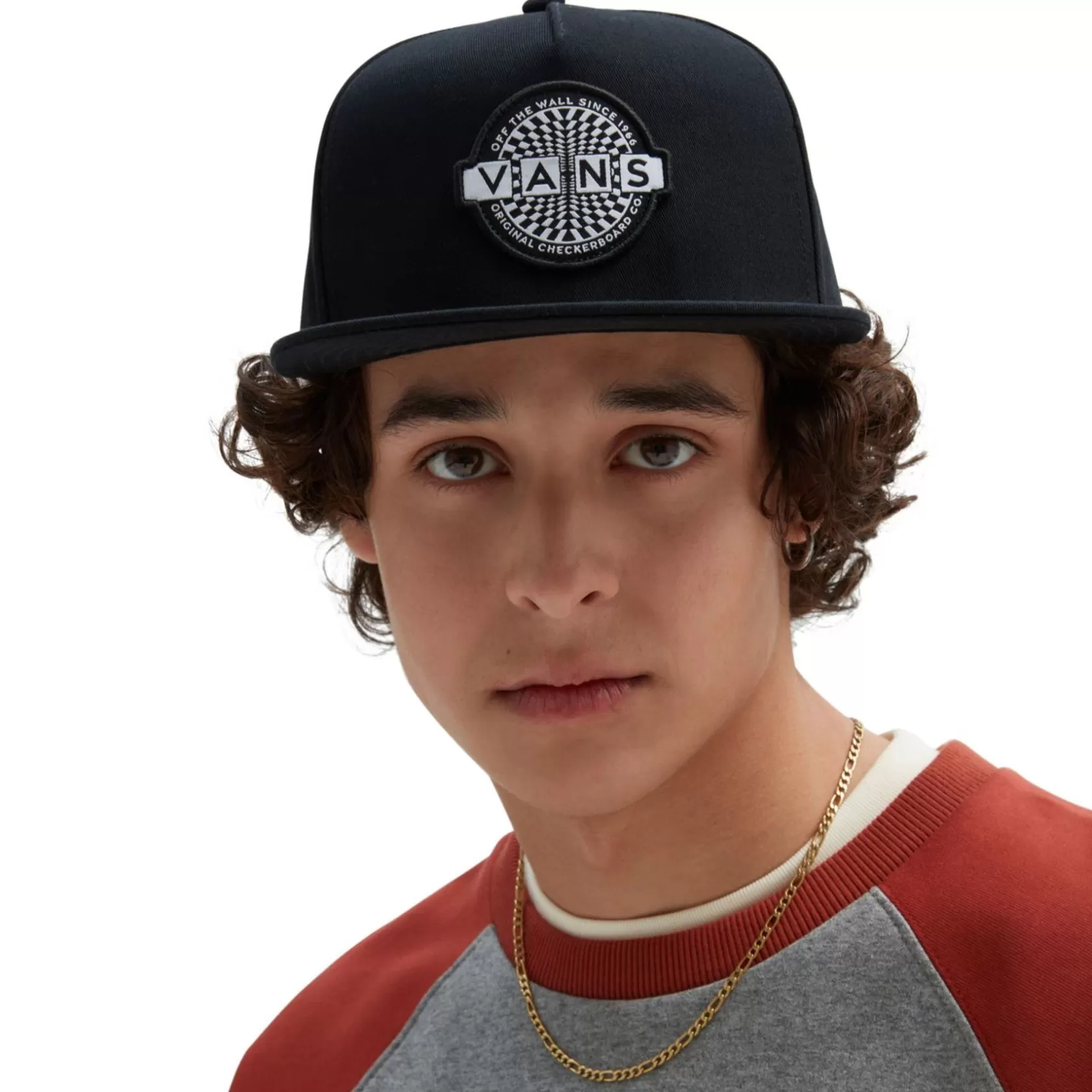 Vans Gorras Y Gorros<Gorra Con Cierre Trasero Ajustable Original Check Negro
