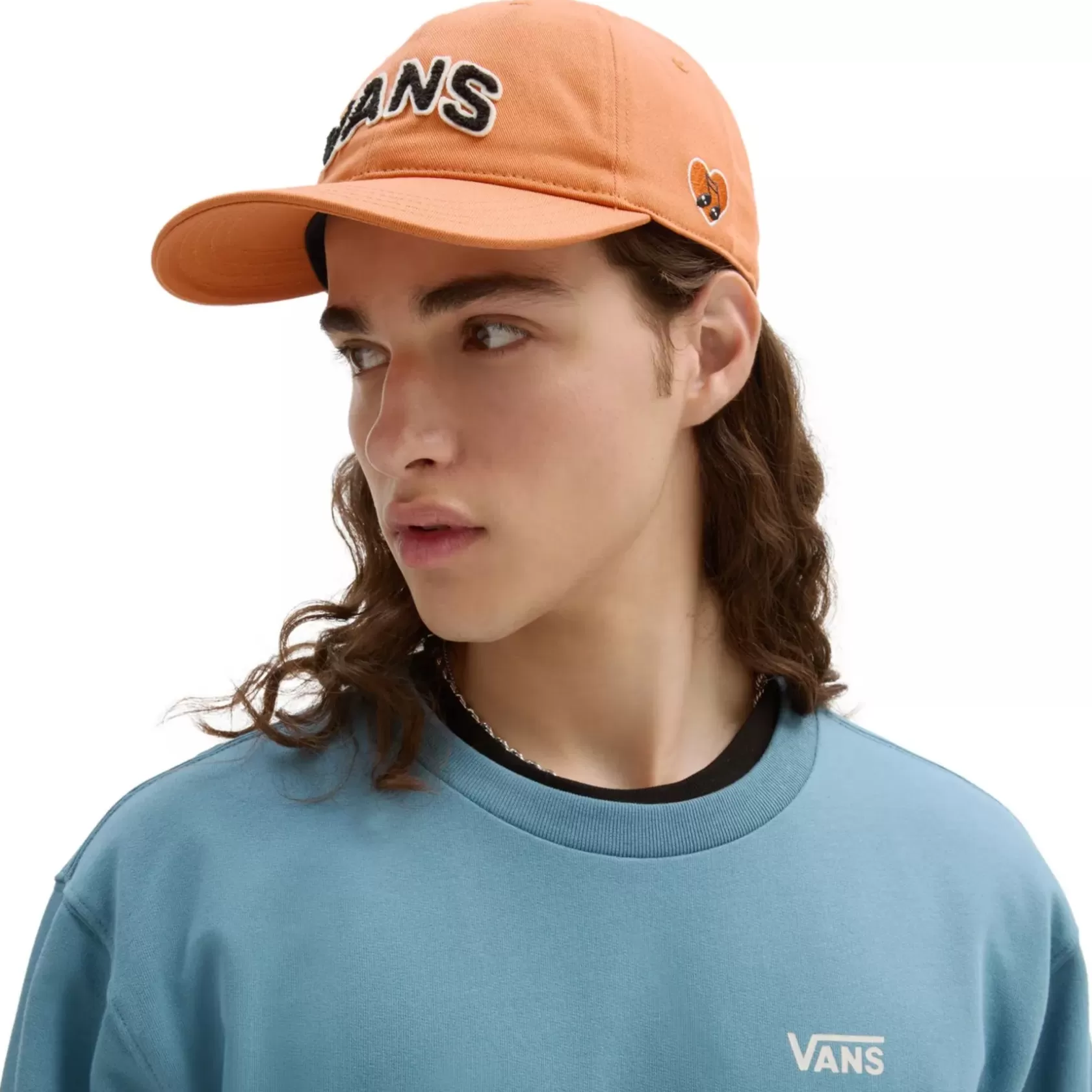 Vans Gorras Y Gorros<Gorra Con Visera Curvada Naranjo