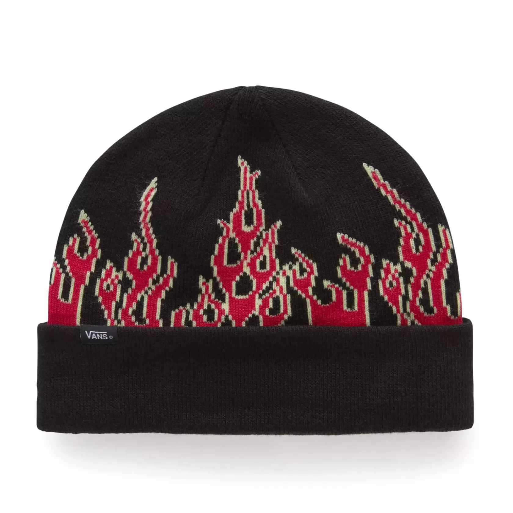 Vans Gorras Y Gorros<Gorro De Niños Up In Flames Negro