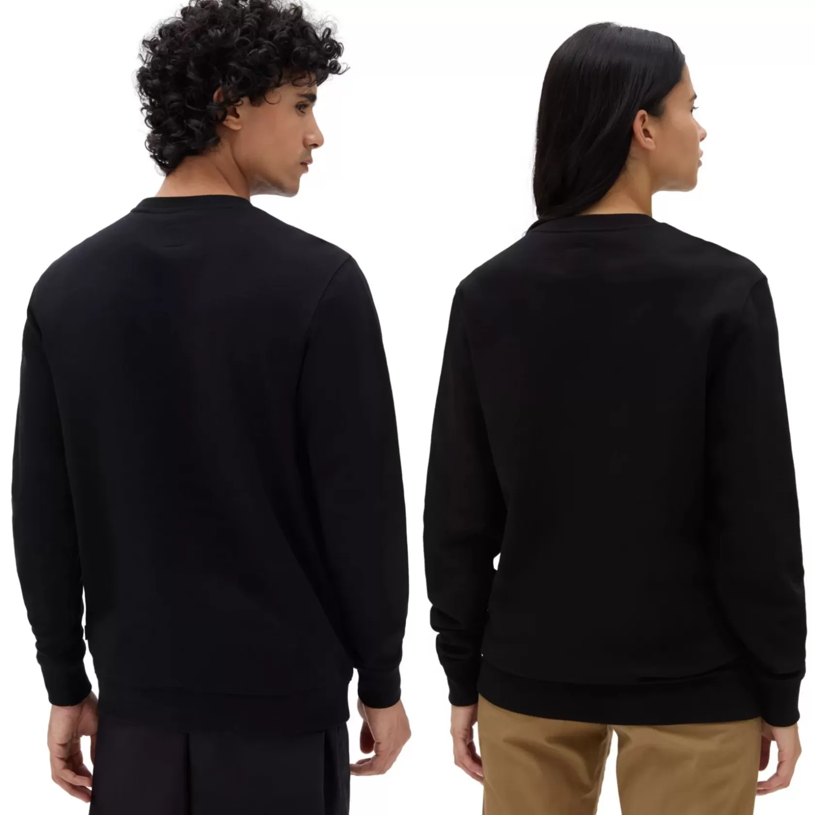 Vans Sudaderas<Jersey De Cuello Redondo Classic De Negro, Blanco