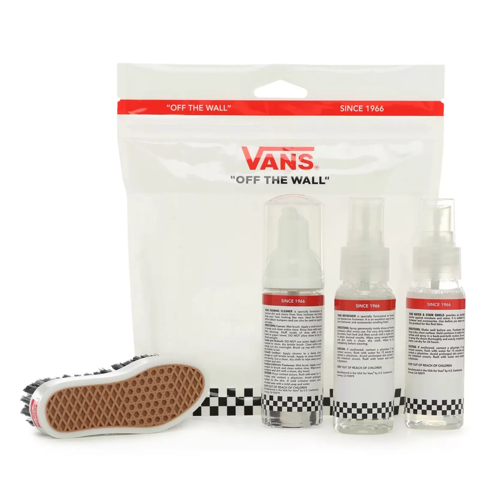 Vans Cordones Y Cuidado Del Producto<Kit De Viaje Para El Cuidado De Las Zapatillas Blanco