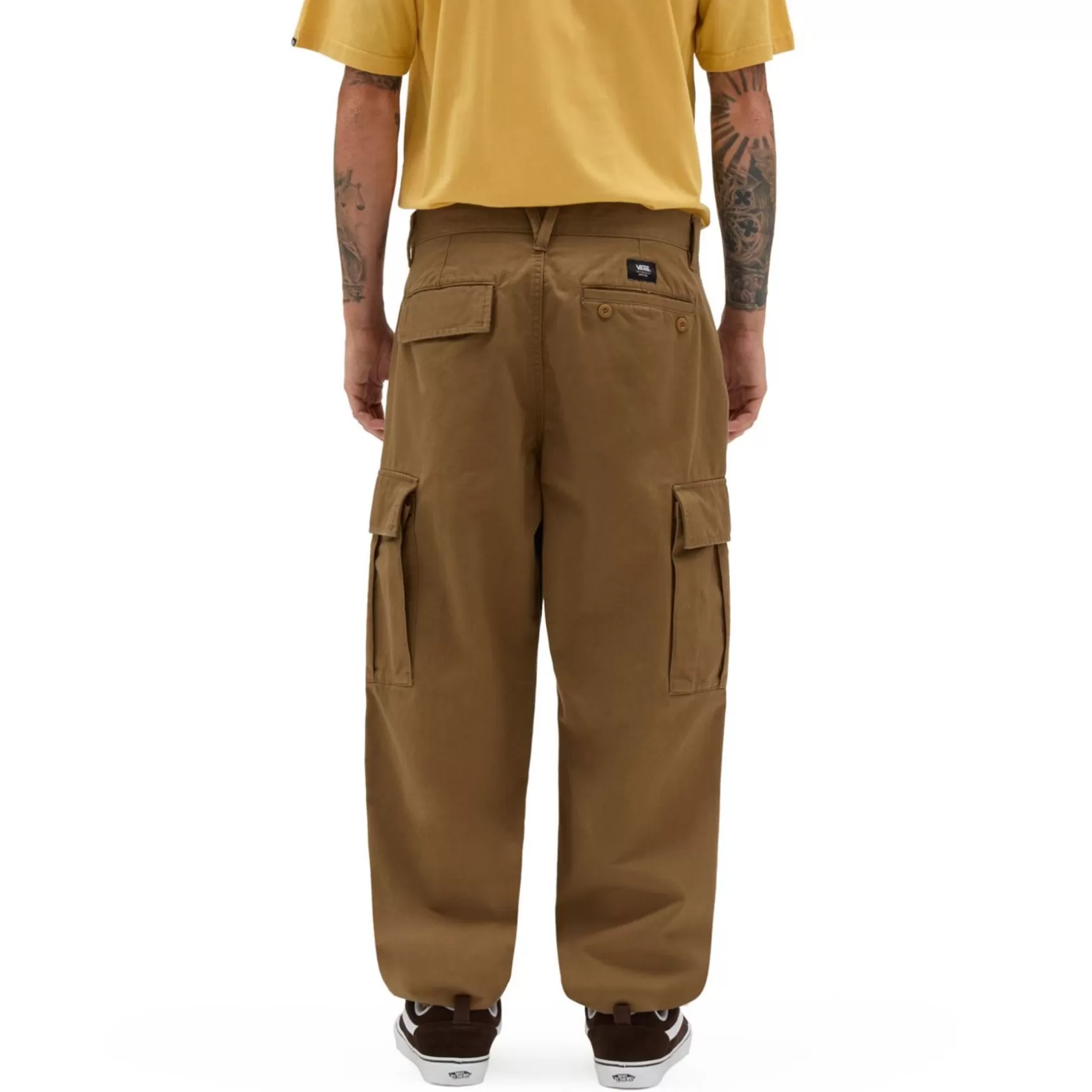 Vans Pantalones Y Vaqueros<Pantalon Cargo De Pernera Conica Y Corte Holgado Service Marron