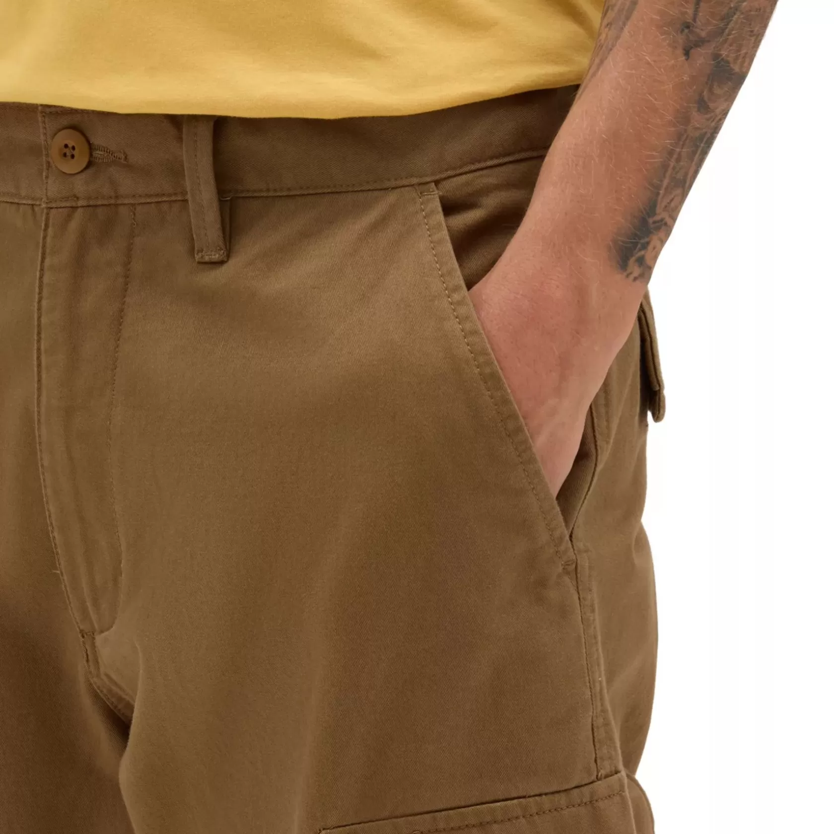 Vans Pantalones Y Vaqueros<Pantalon Cargo De Pernera Conica Y Corte Holgado Service Marron