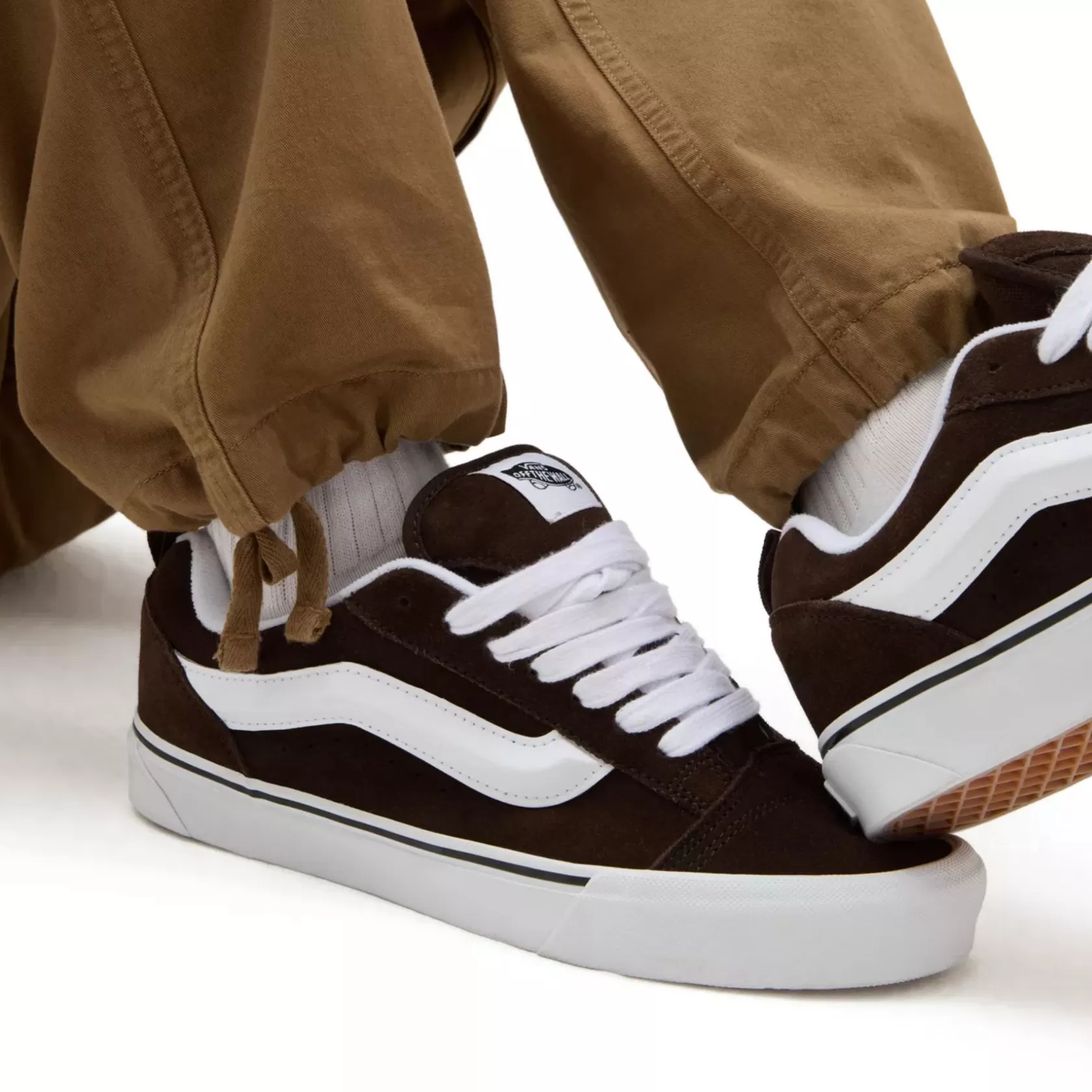 Vans Pantalones Y Vaqueros<Pantalon Cargo De Pernera Conica Y Corte Holgado Service Marron