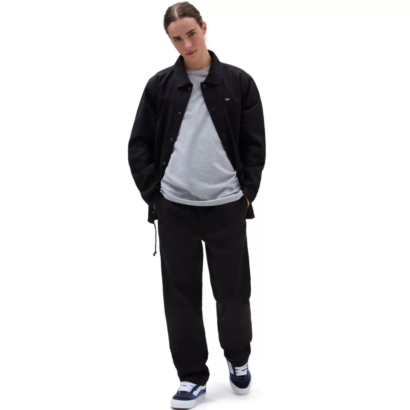Vans Pantalones Y Vaqueros<Pantalon Elastico Range De Corte Holgado Negro