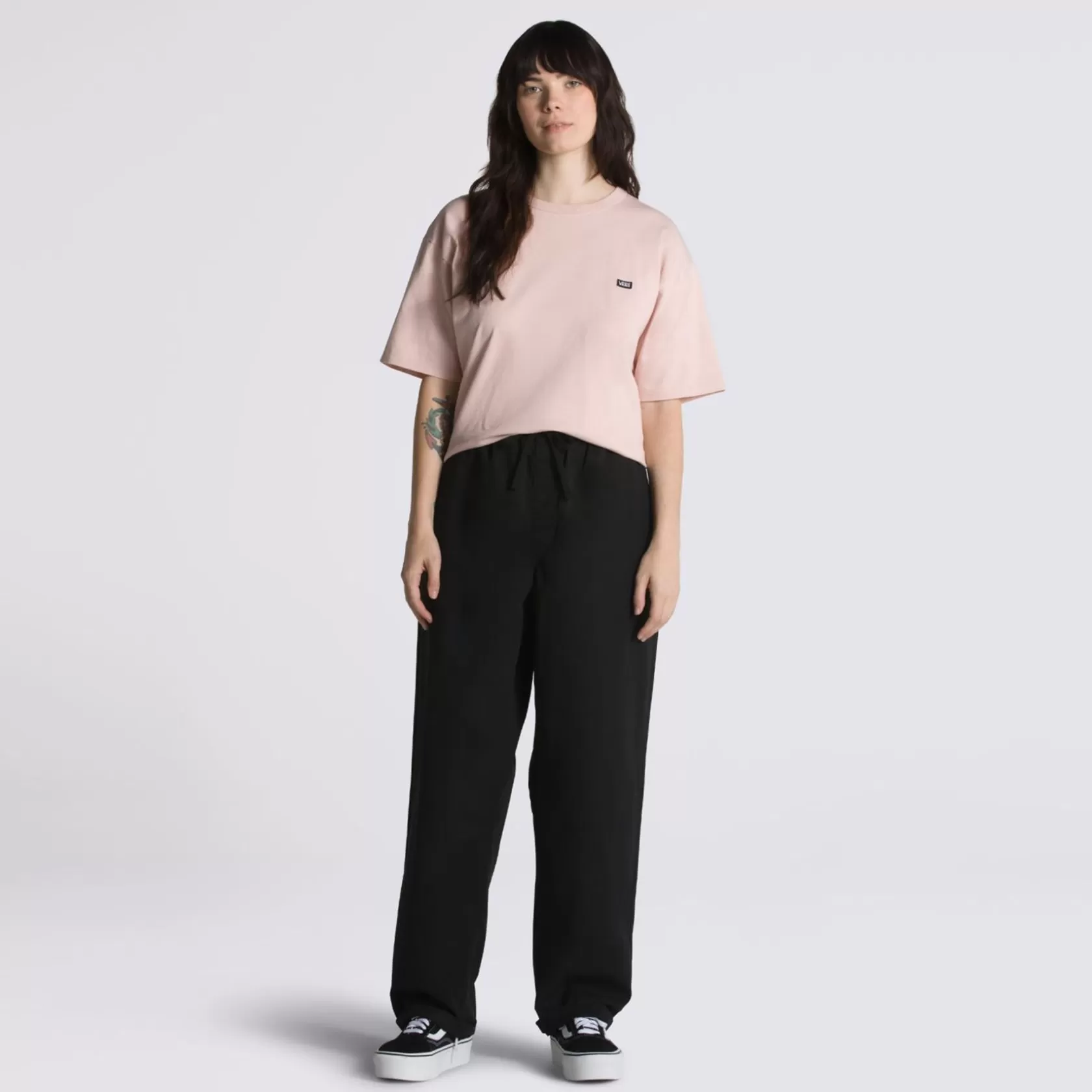 Vans Pantalones Y Vaqueros<Pantalon Range De Corte Holgado Y Tiro Caido Con Cinturilla Elastica Negro