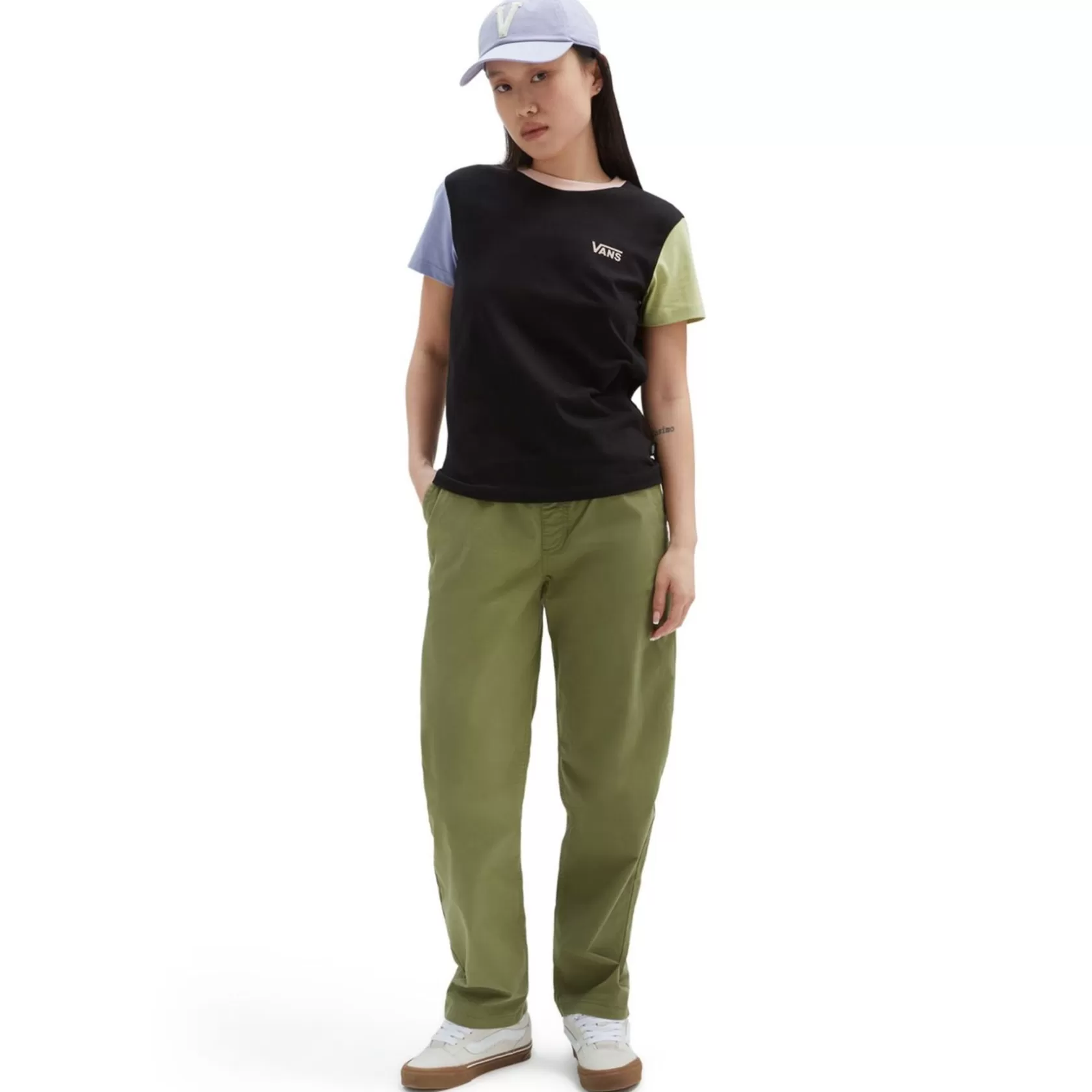 Vans Pantalones Y Chinos<Pantalon Range De Corte Suelto Verde