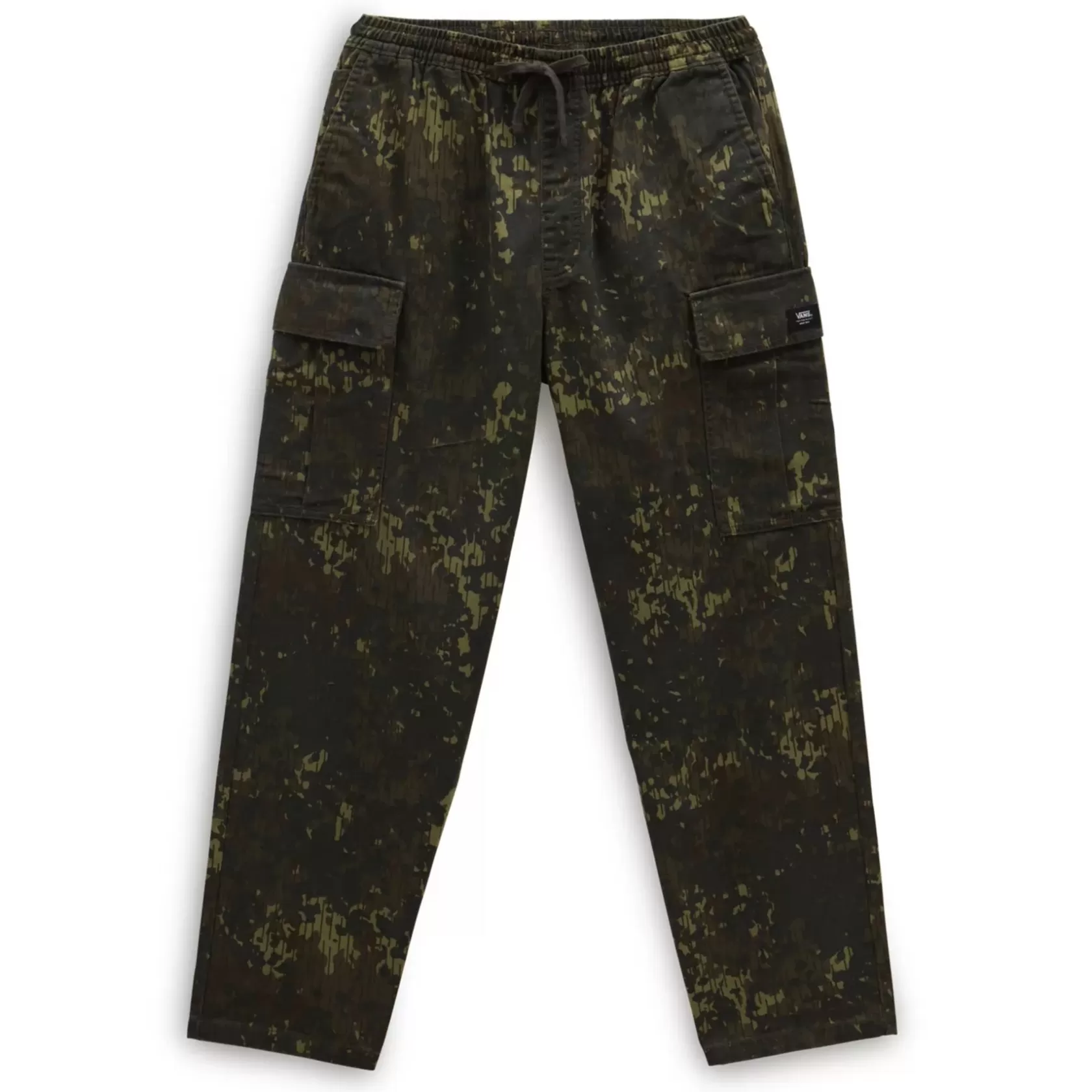 Vans Pantalones Y Vaqueros<Pantalones Cargo Range De Corte Holgado Y Tiro Caido Con Cinturilla Elastica Verde