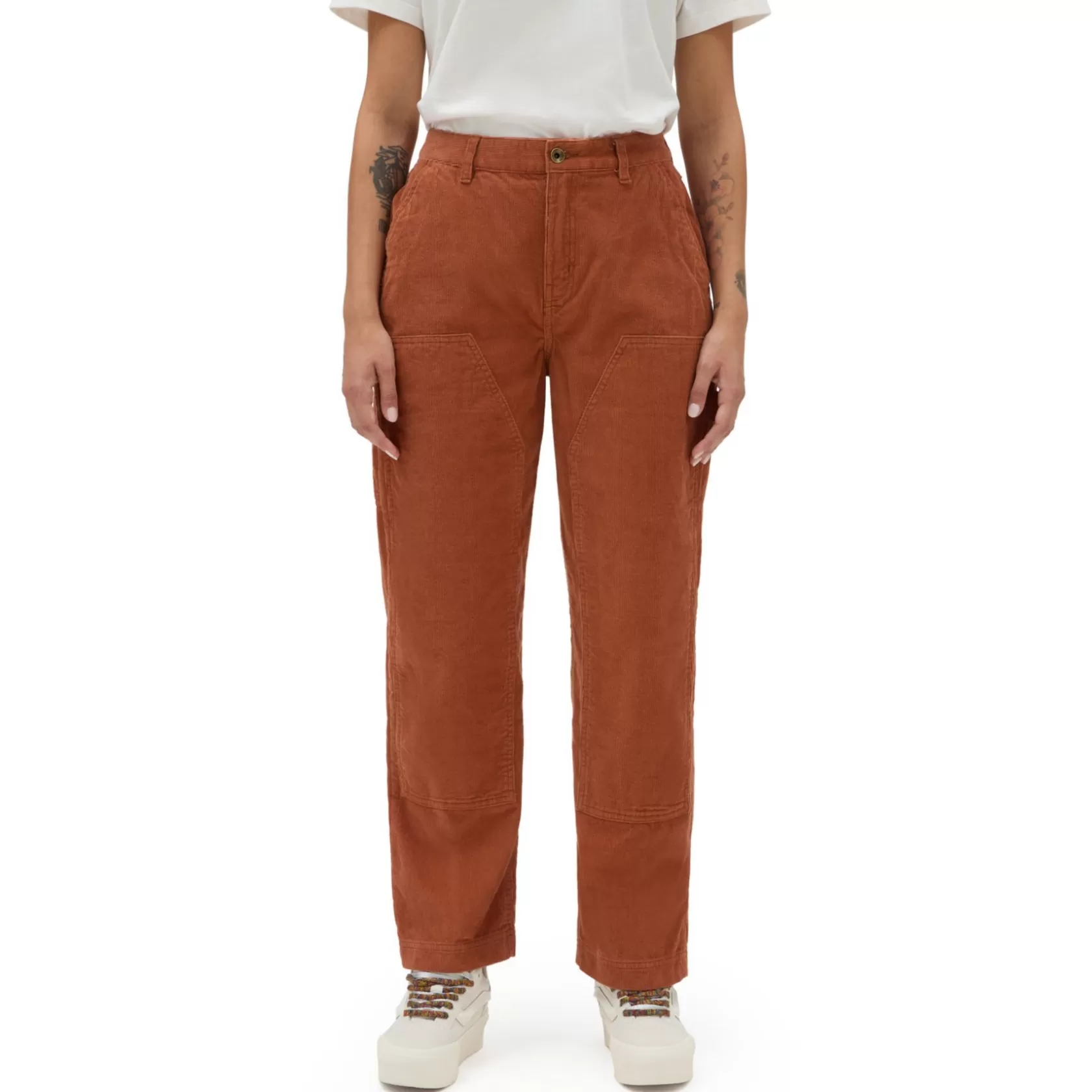 Vans Pantalones Y Chinos<Pantalones De Pana High Road Ground Work Marron