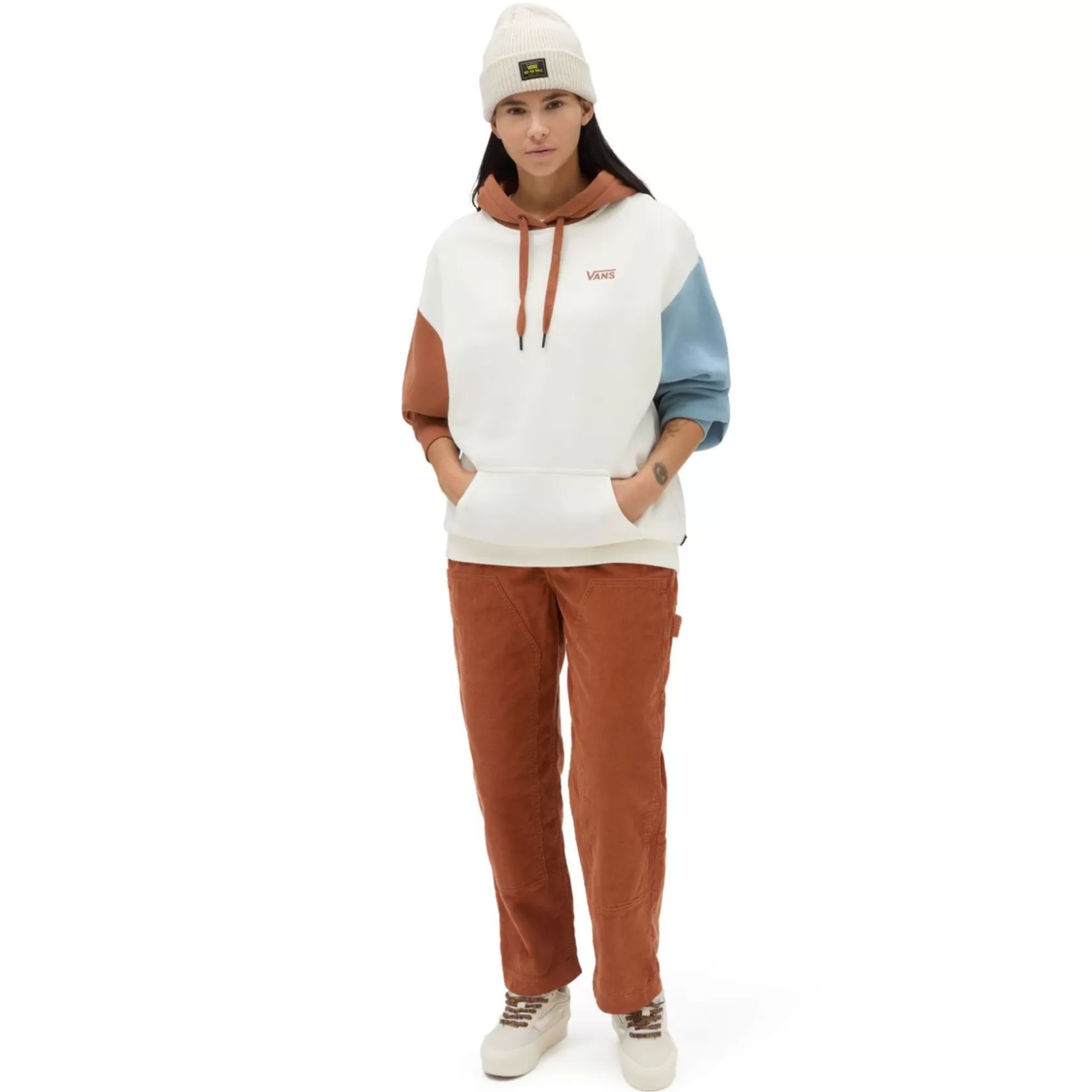 Vans Pantalones Y Chinos<Pantalones De Pana High Road Ground Work Marron