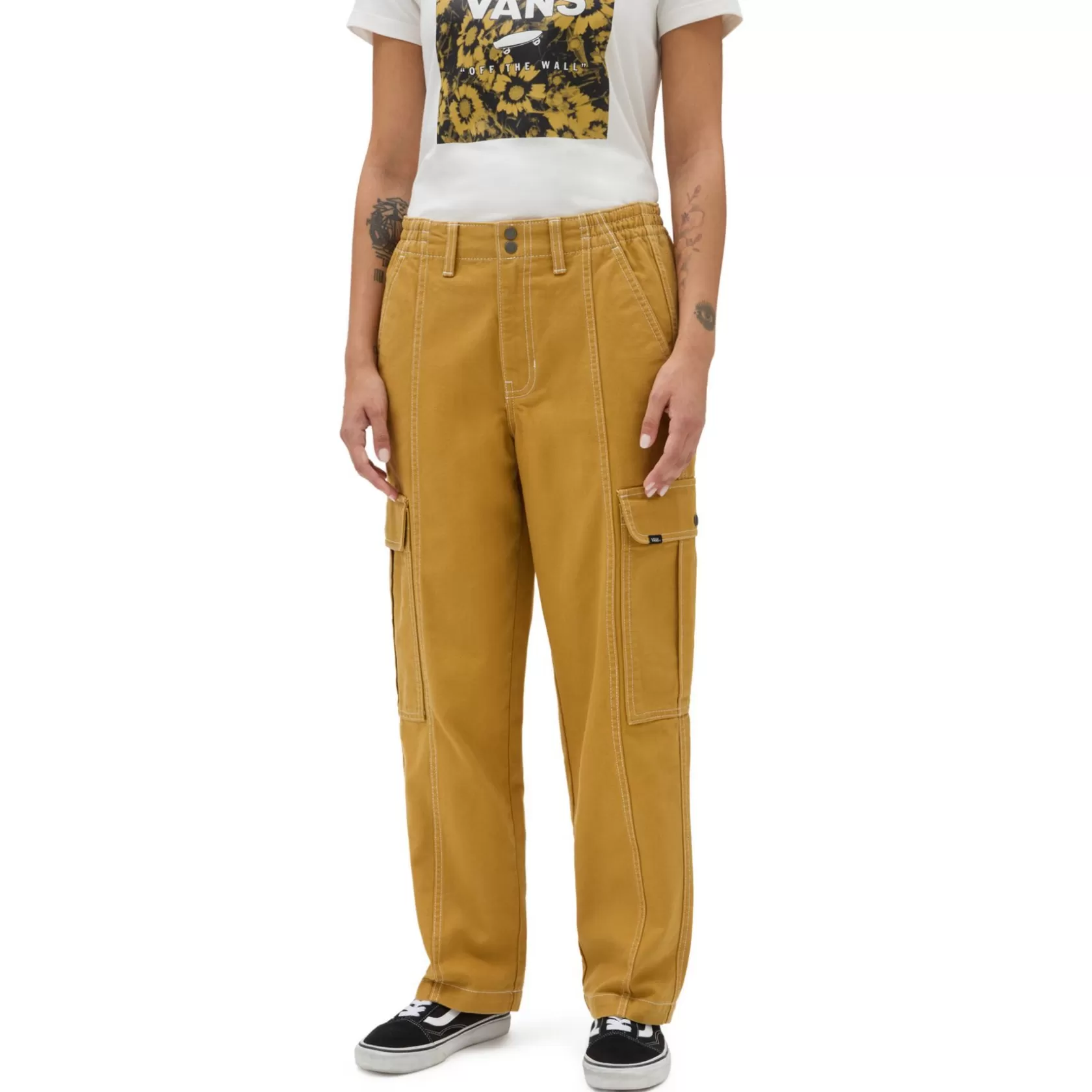 Vans Pantalones Y Chinos<Pantalones Sidewalk Marron