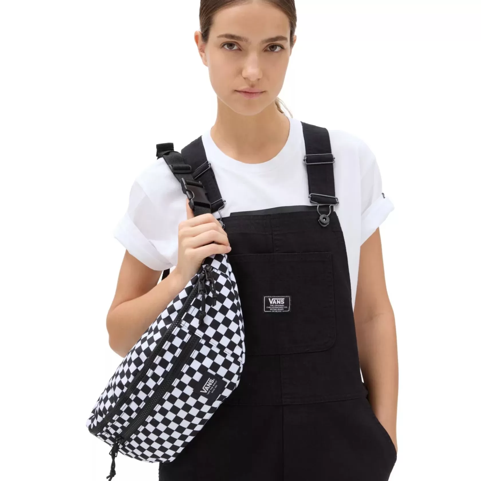 Vans Bolsos Y Mochilas<Rinonera Ranger Negro, Blanco