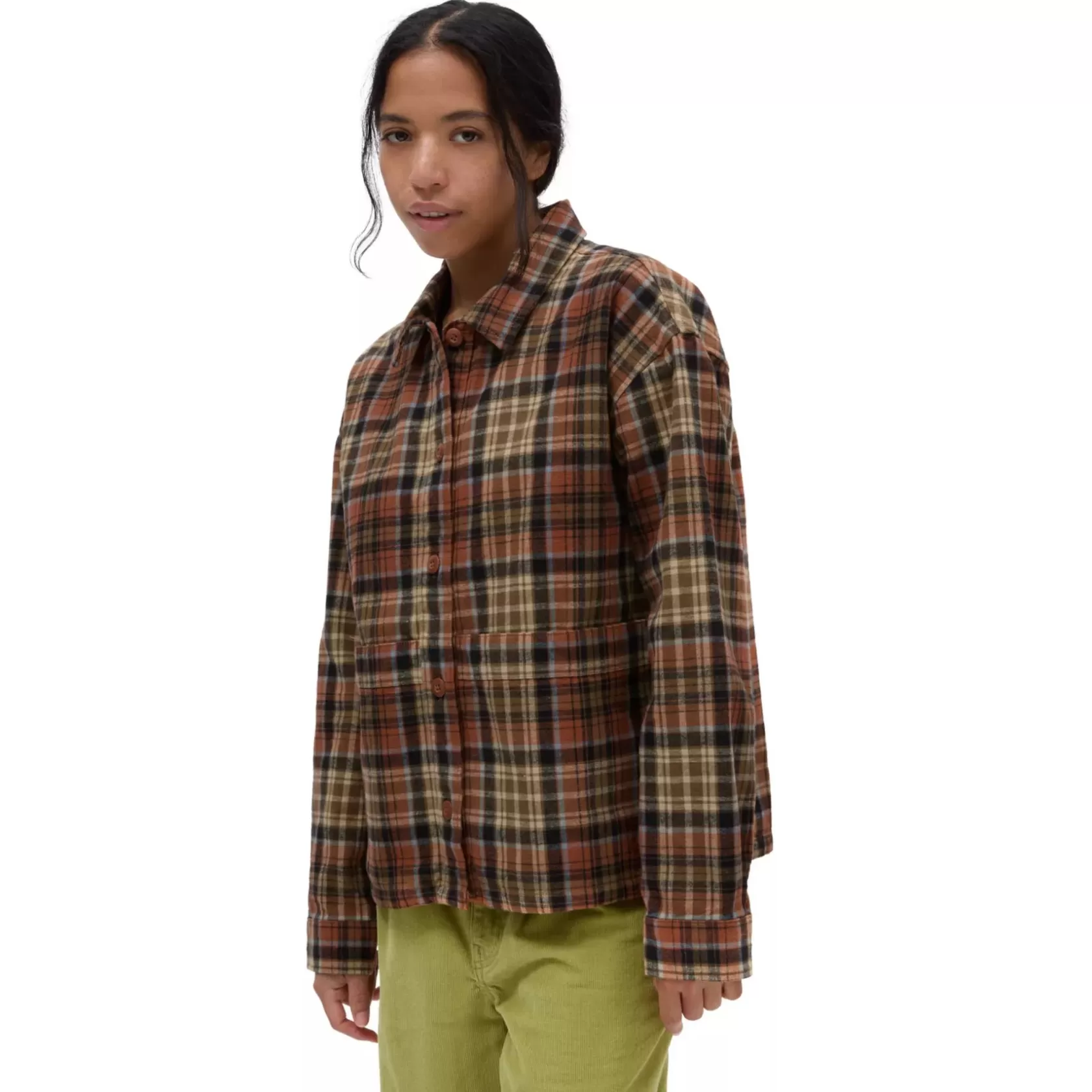 Vans Camisetas<Sobrecamisa Roadside Marron