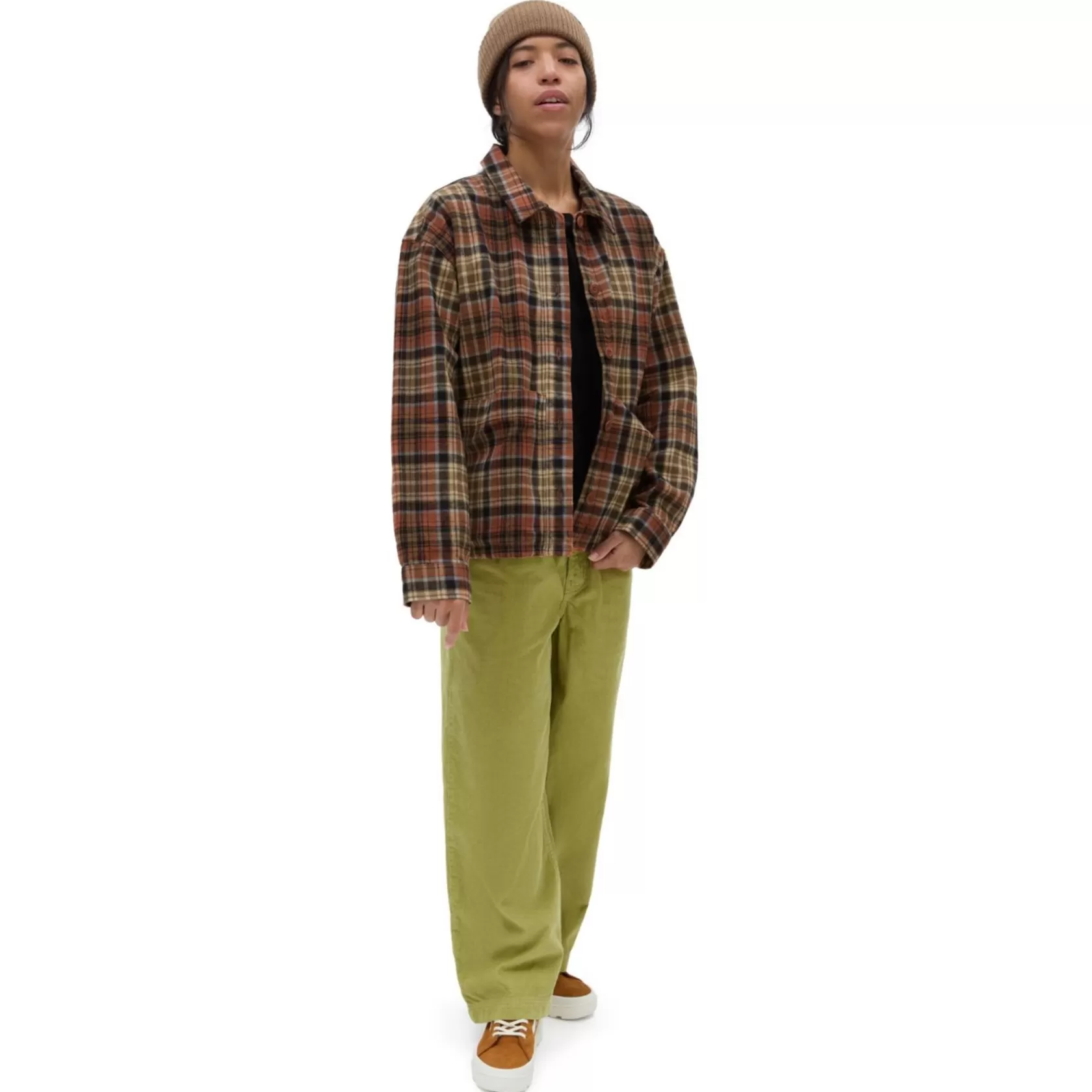 Vans Camisetas<Sobrecamisa Roadside Marron