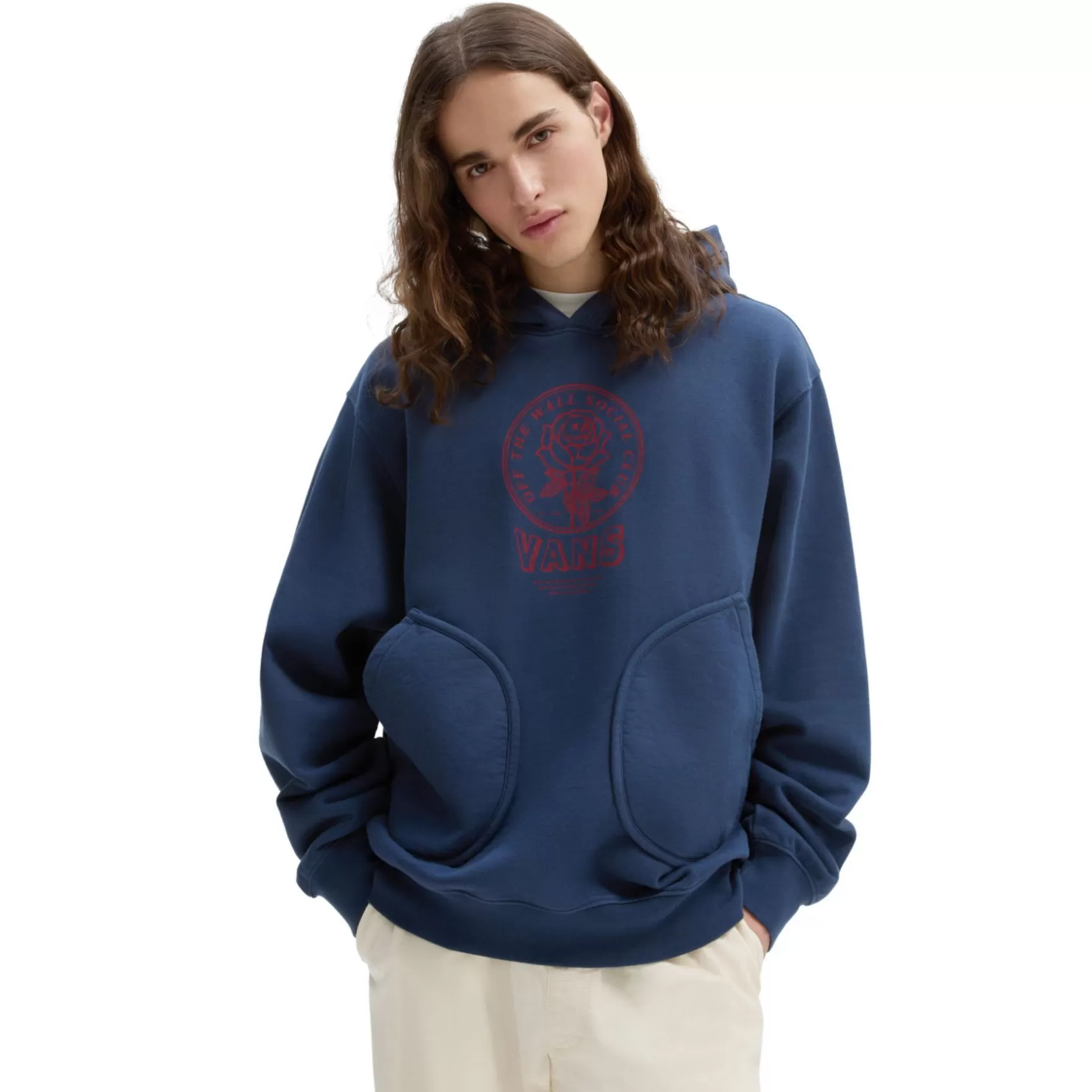 Vans Sudaderas<Sudadera Con Capucha Branded Azul
