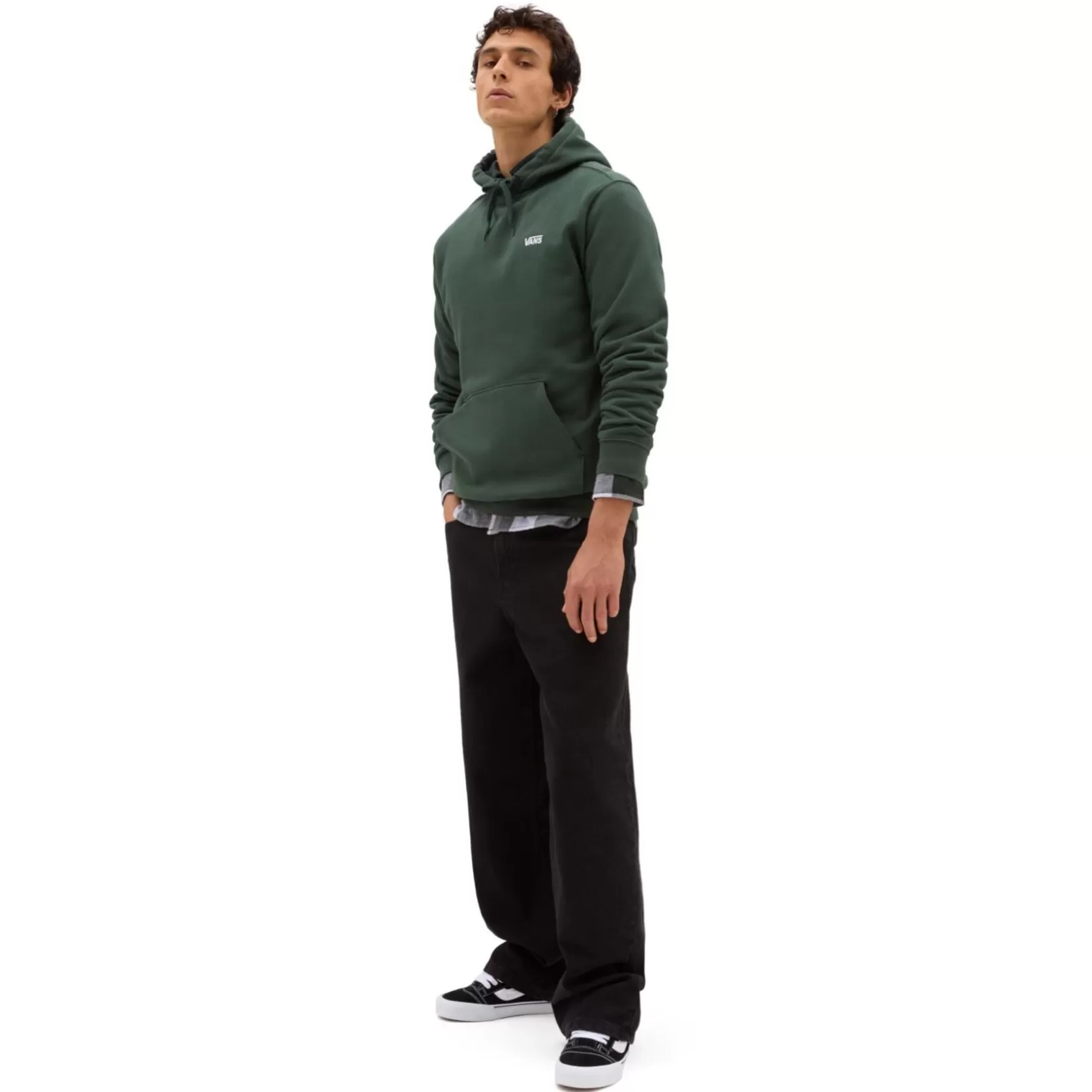Vans Sudaderas<Sudadera Con Capucha Core Basic Verde