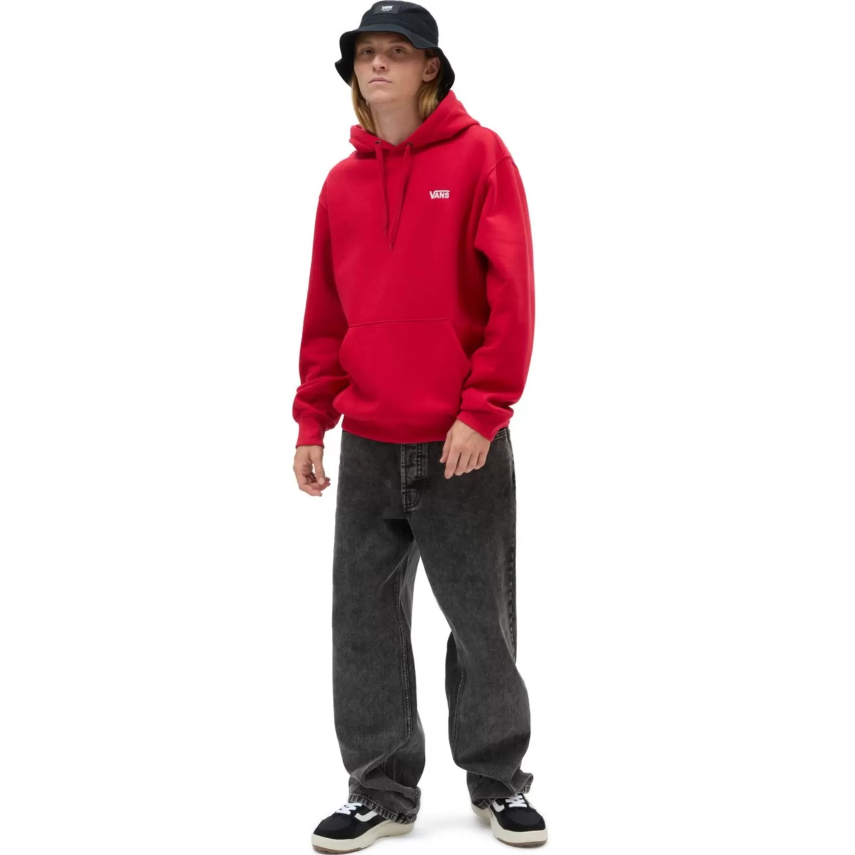 Vans Sudaderas<Sudadera Con Capucha Core Basic Rojo