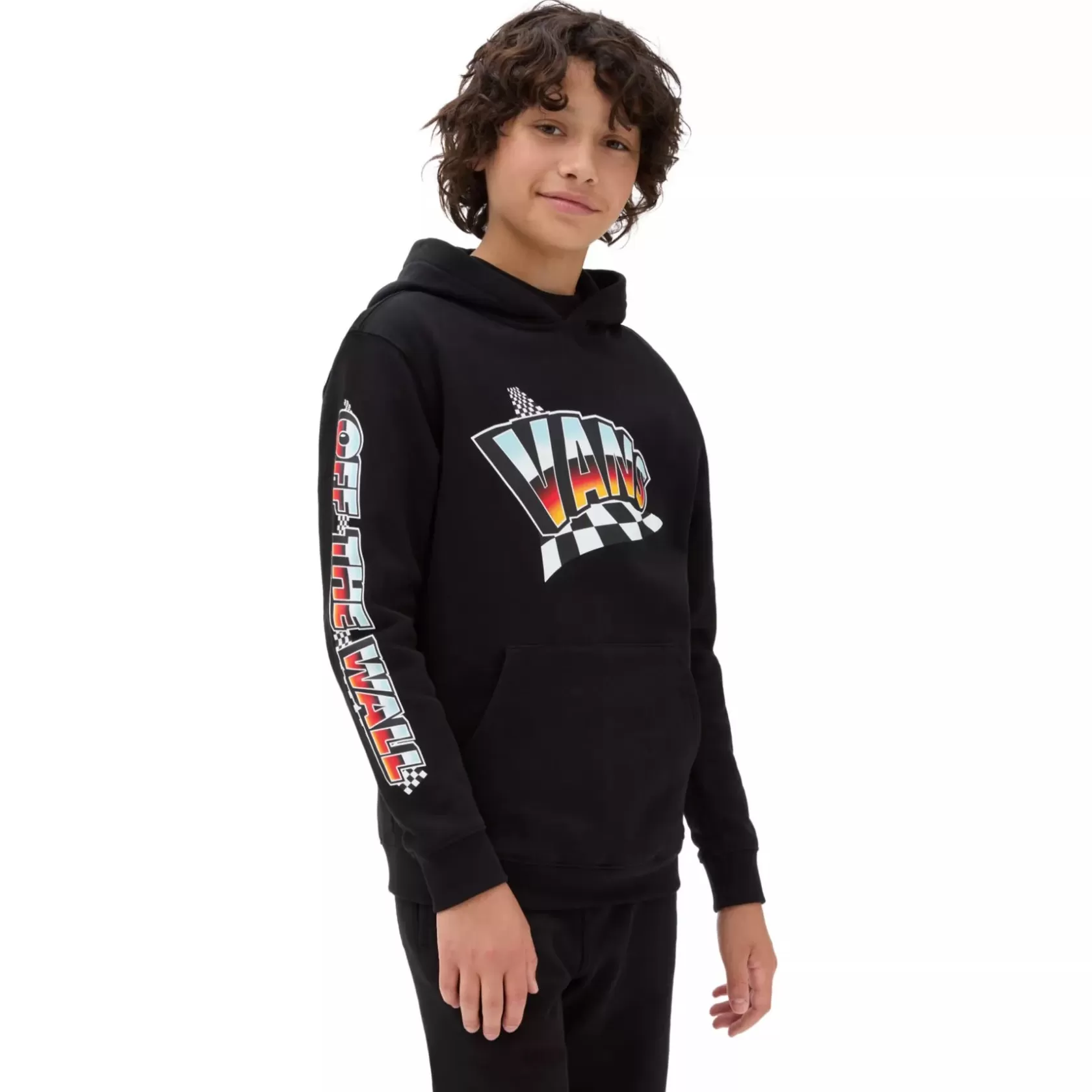 Vans Ropa Para Chicos (8-14 Años)<Sudadera Con Capucha De Niños (8-14 Anos) Negro
