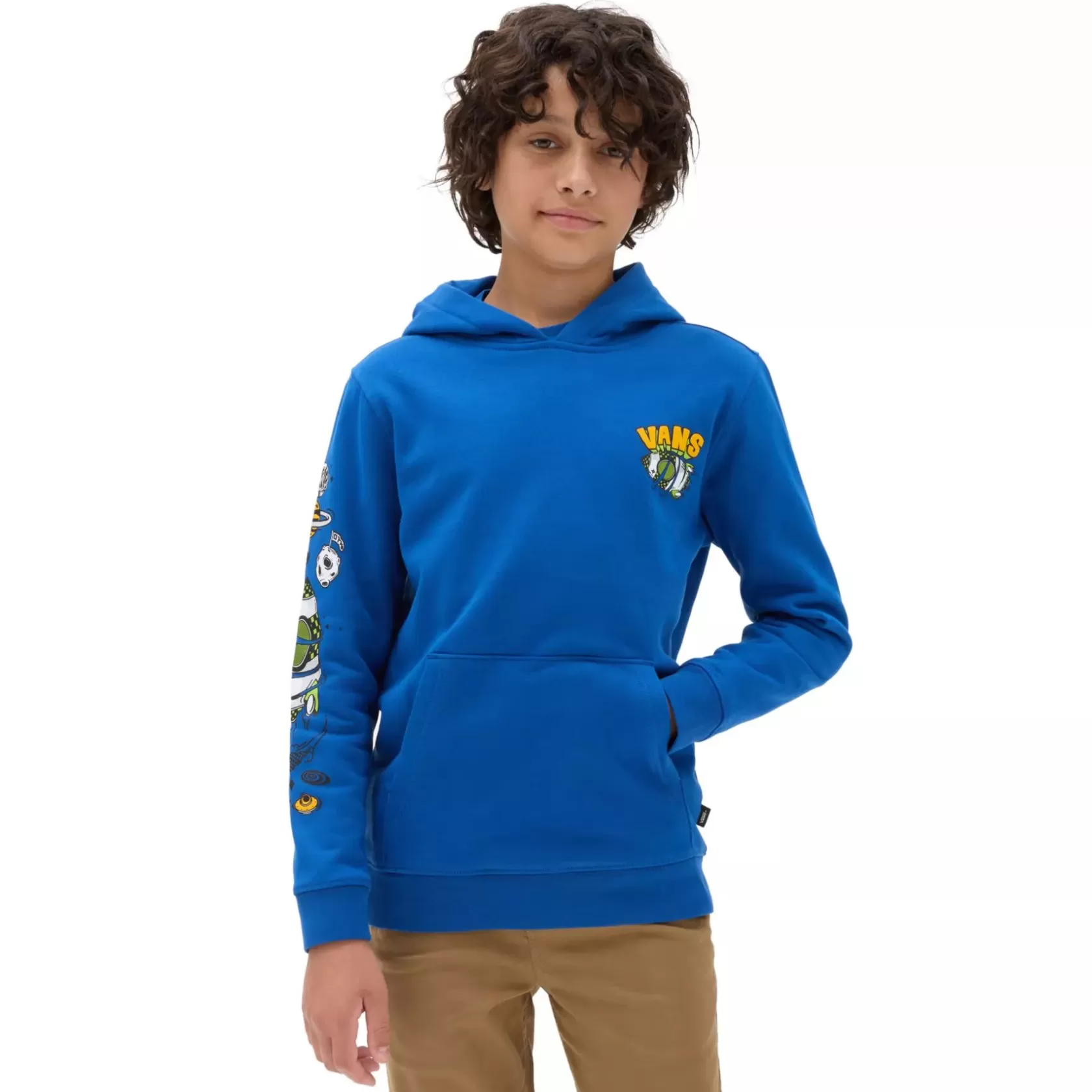 Vans Ropa Para Chicos (8-14 Años)<Sudadera Con Capucha De Niños Sin Cierre (8-14 Anos) Azul