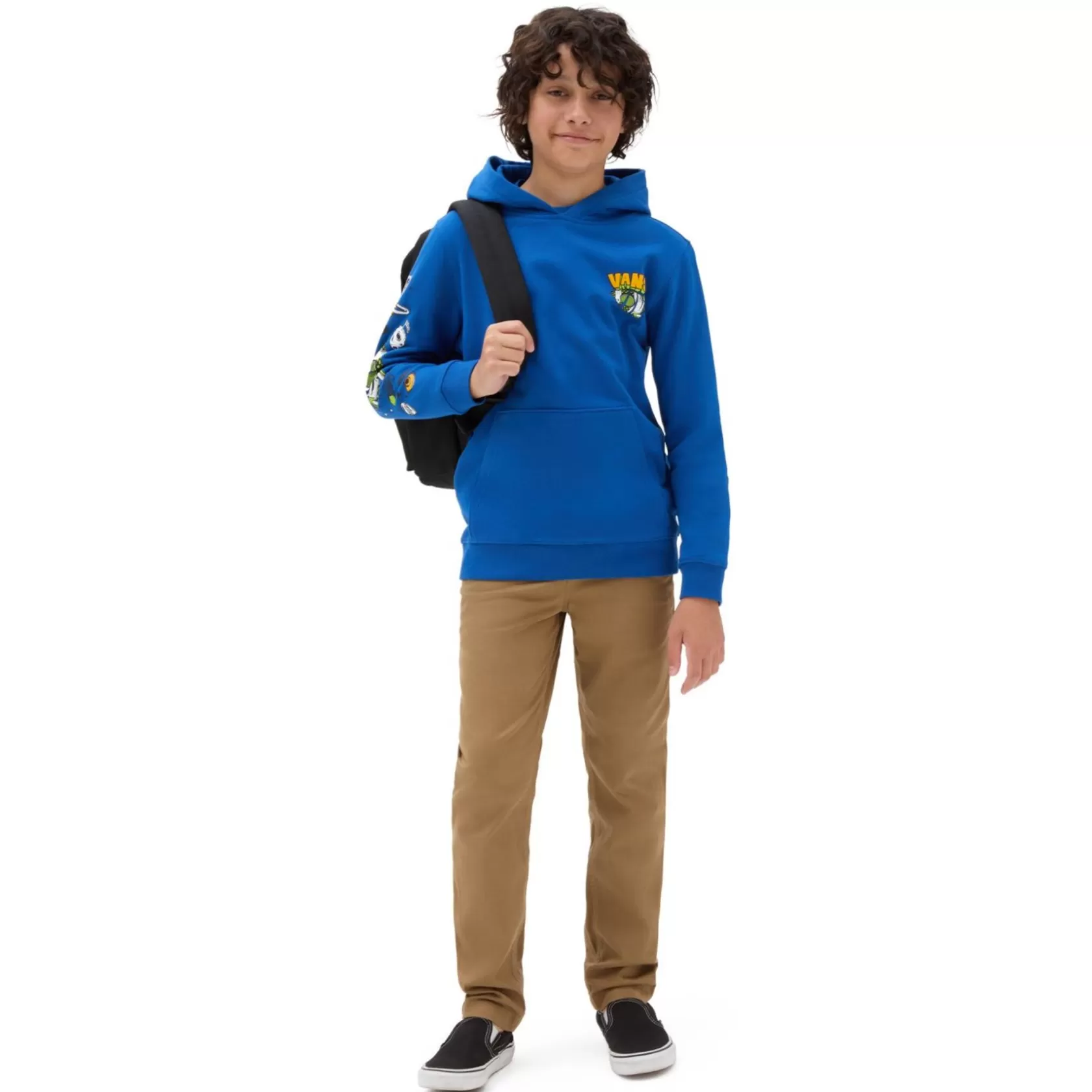 Vans Ropa Para Chicos (8-14 Años)<Sudadera Con Capucha De Niños Sin Cierre (8-14 Anos) Azul