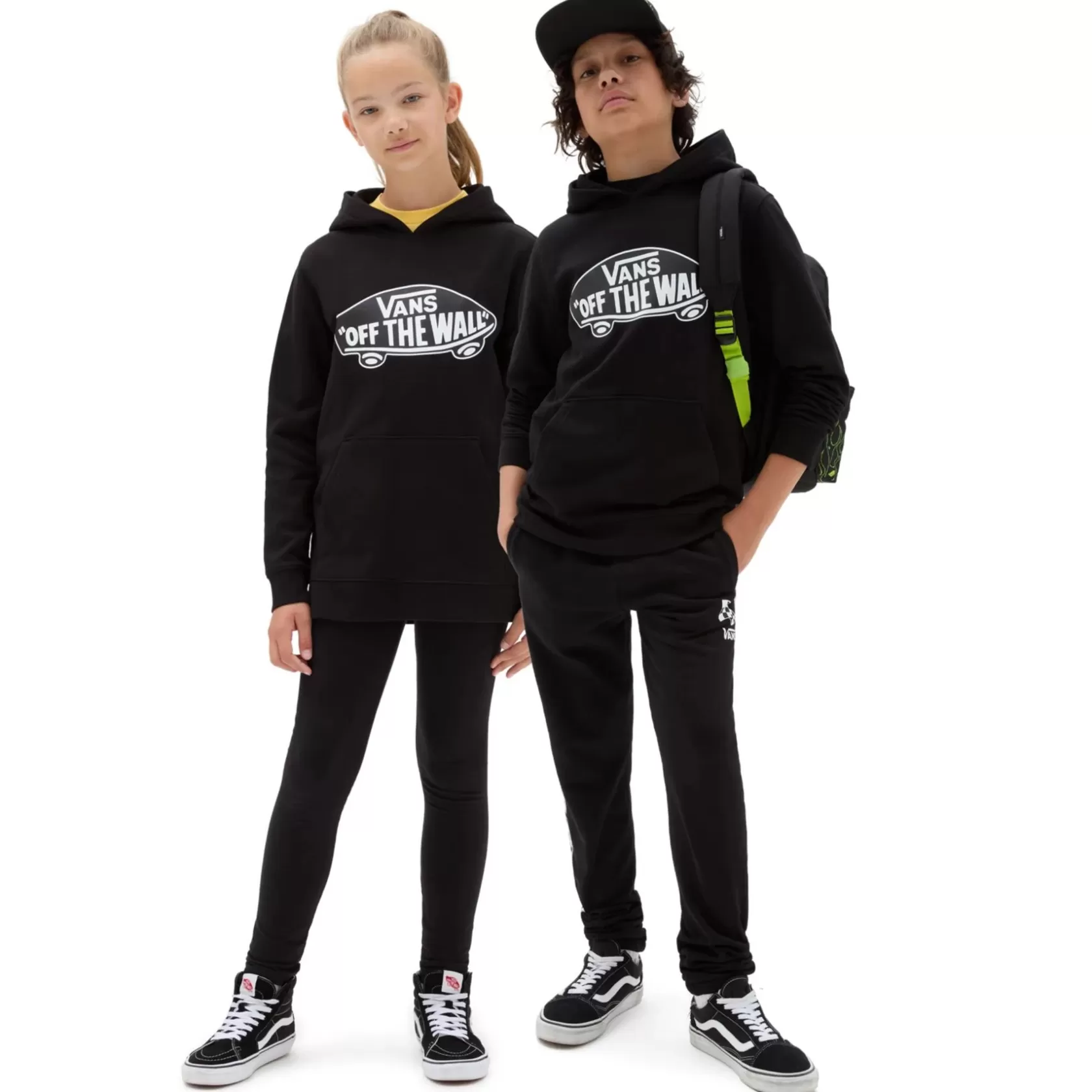 Vans Ropa Para Chicos (8-14 Años)<Sudadera Con Capucha De Niños Style 76 (8-14 Anos) Negro
