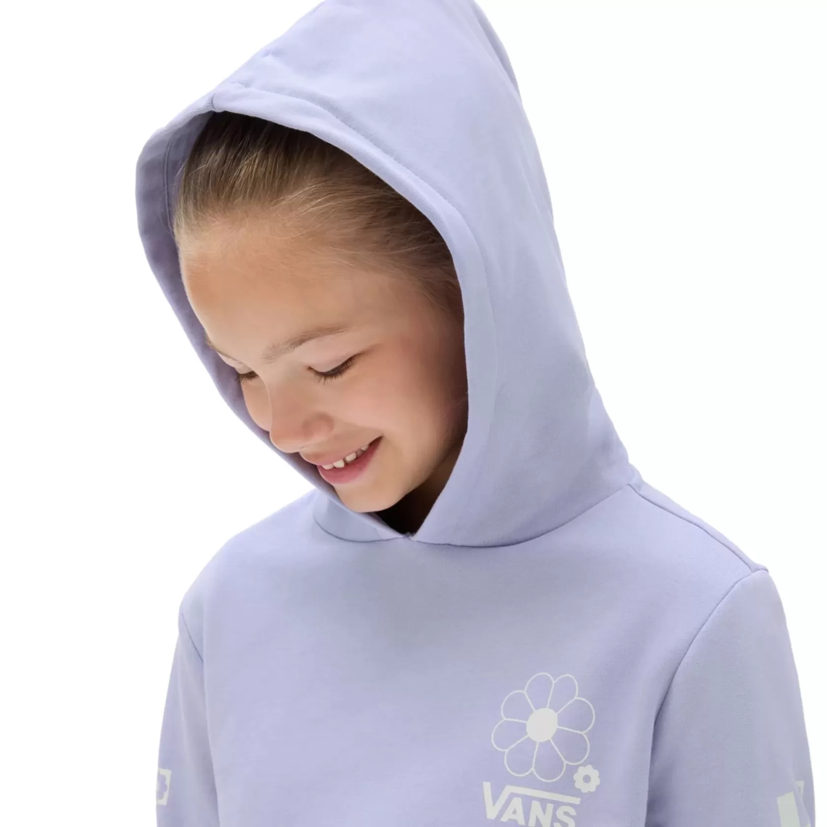 Vans Ropa Para Chicas (8-14 Años)<Sudadera Con Capucha Fairlands Floral De Ninas (8-14 Anos) Purpura