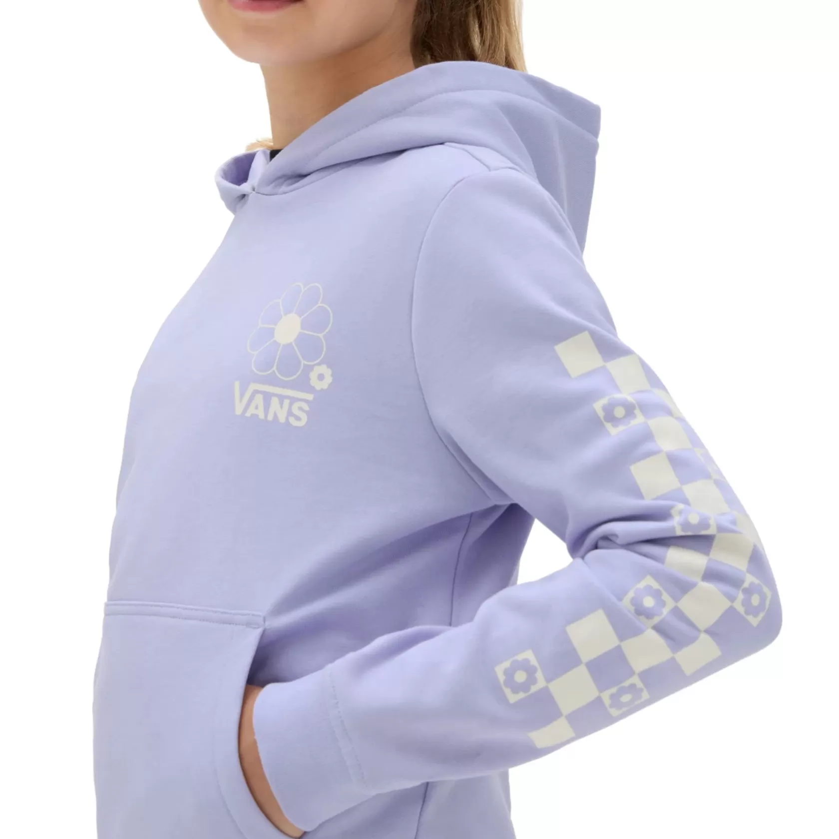 Vans Ropa Para Chicas (8-14 Años)<Sudadera Con Capucha Fairlands Floral De Ninas (8-14 Anos) Purpura