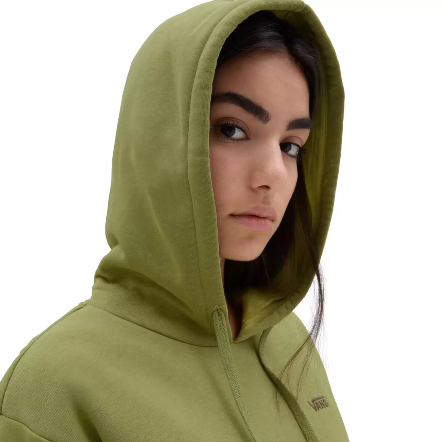 Vans Sudaderas<Sudadera Con Capucha Flying V De Corte Masculino Verde