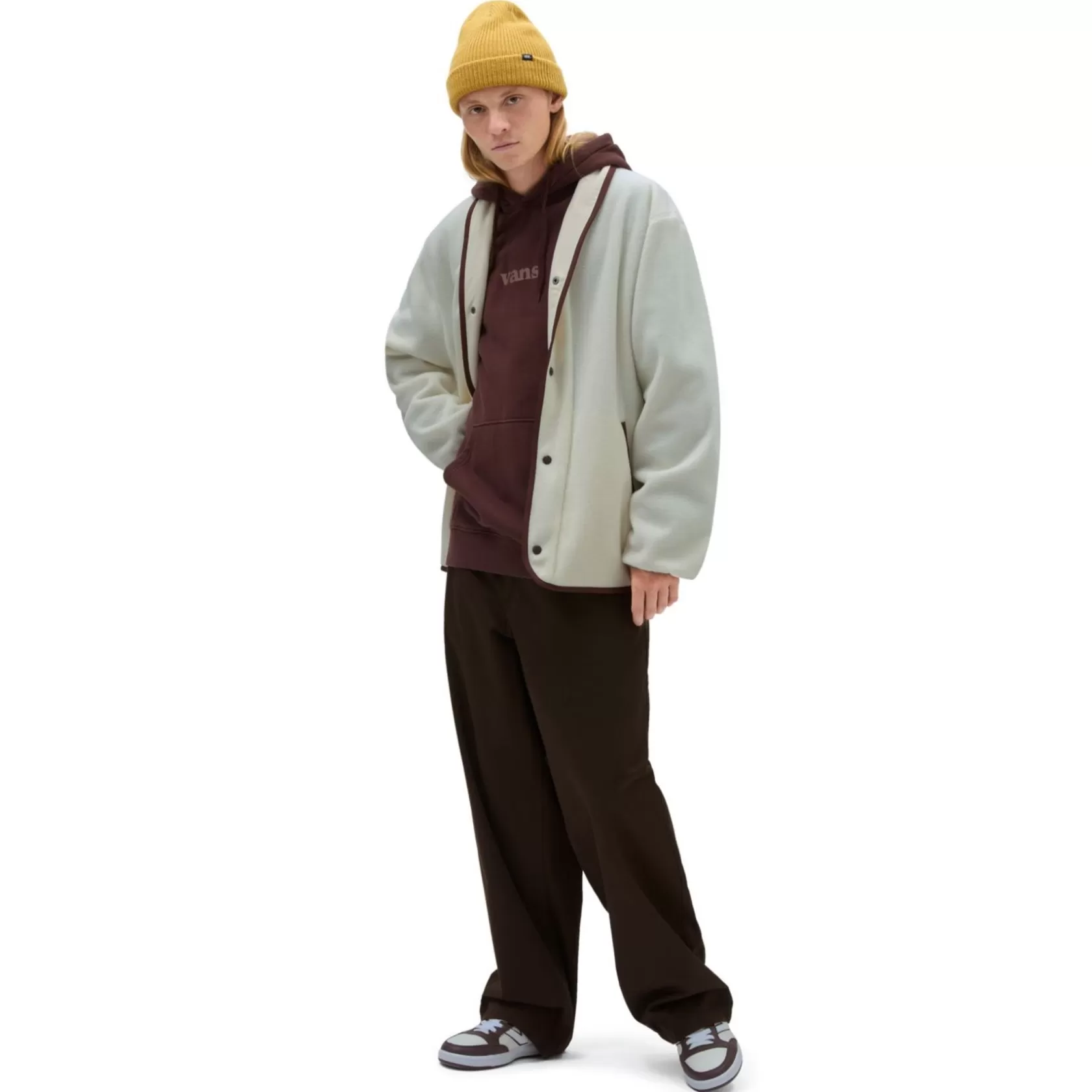 Vans Sudaderas<Sudadera Con Capucha Lowered Wash Marron