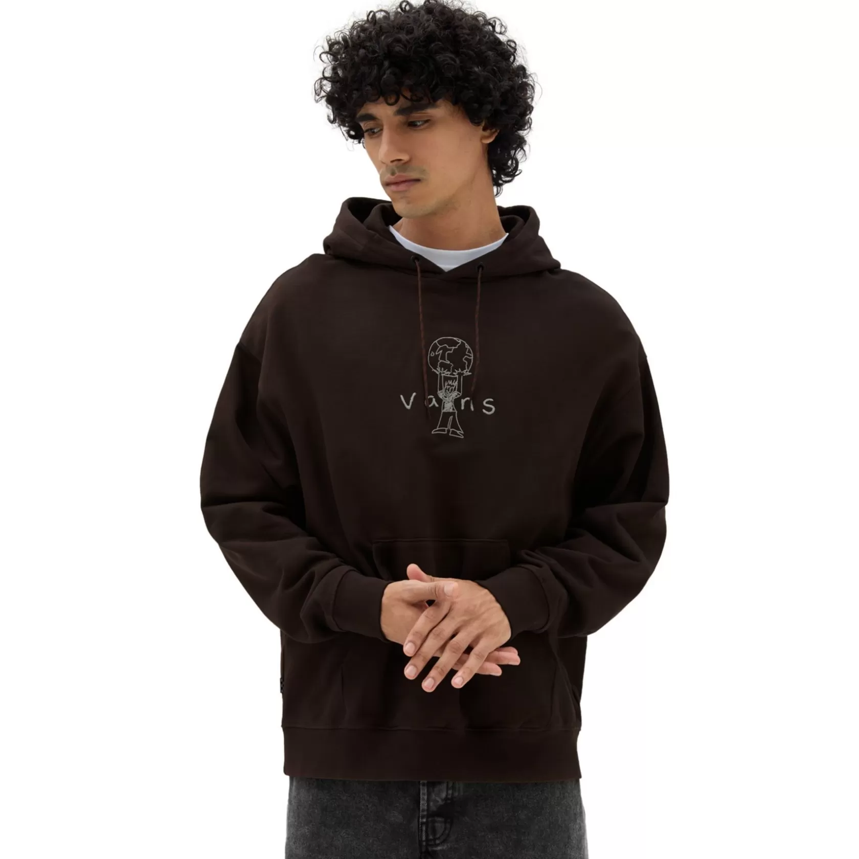 Vans Sudaderas<Sudadera Con Capucha Nick Michel Marron