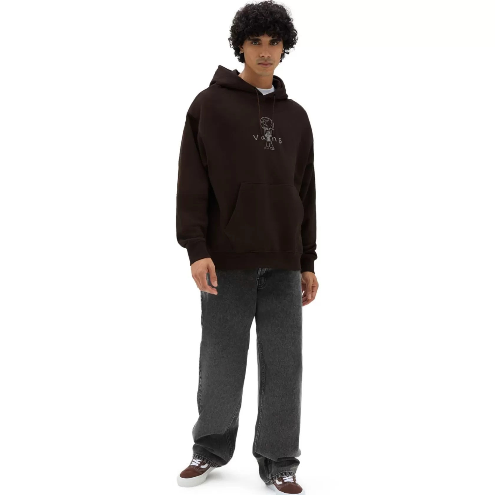 Vans Sudaderas<Sudadera Con Capucha Nick Michel Marron