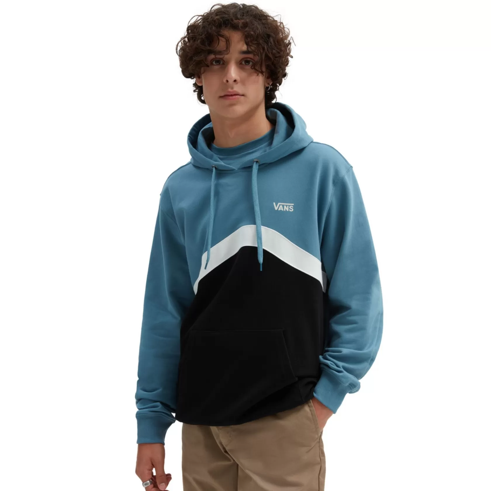 Vans Sudaderas<Sudadera Con Capucha Sidestripe Block Negro