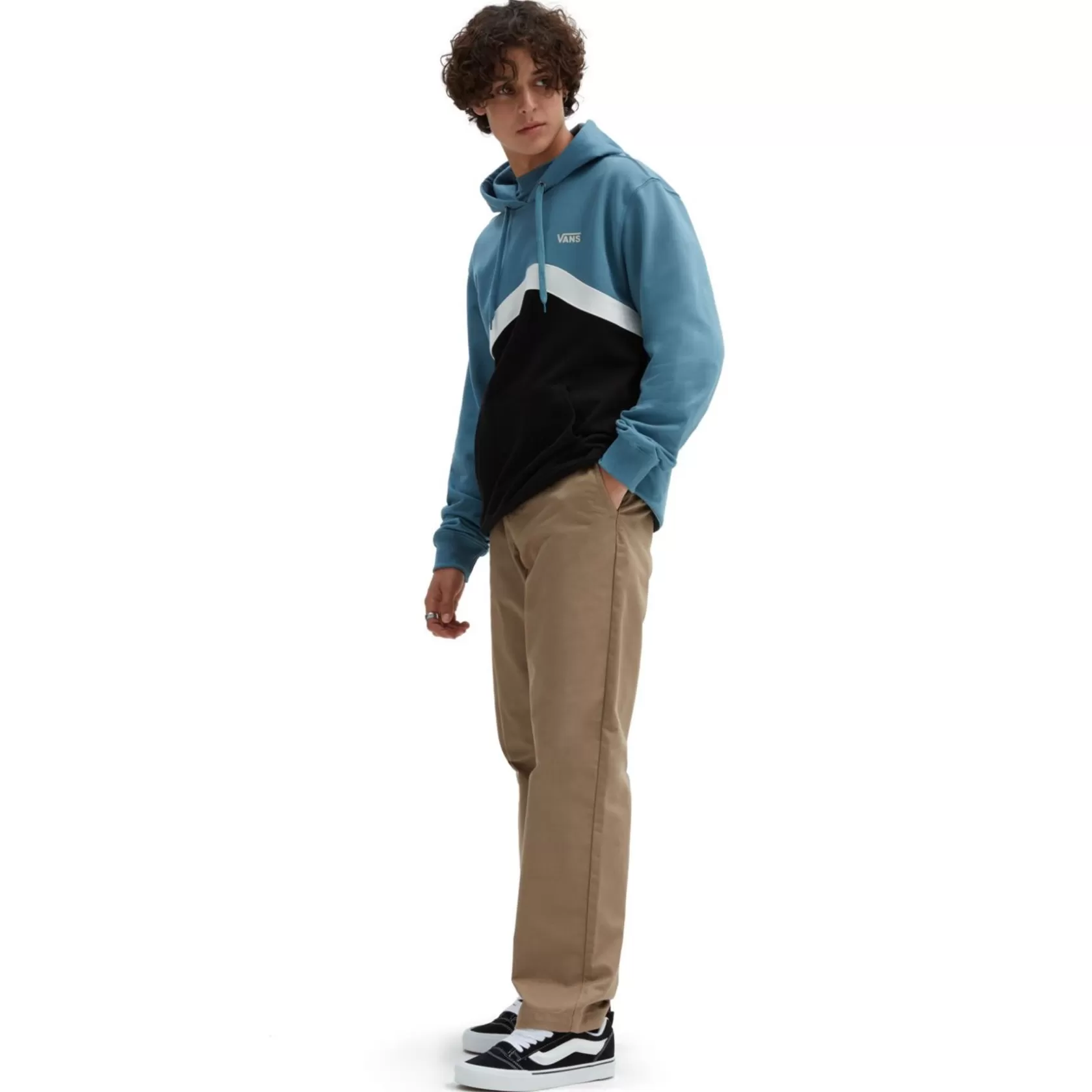 Vans Sudaderas<Sudadera Con Capucha Sidestripe Block Negro