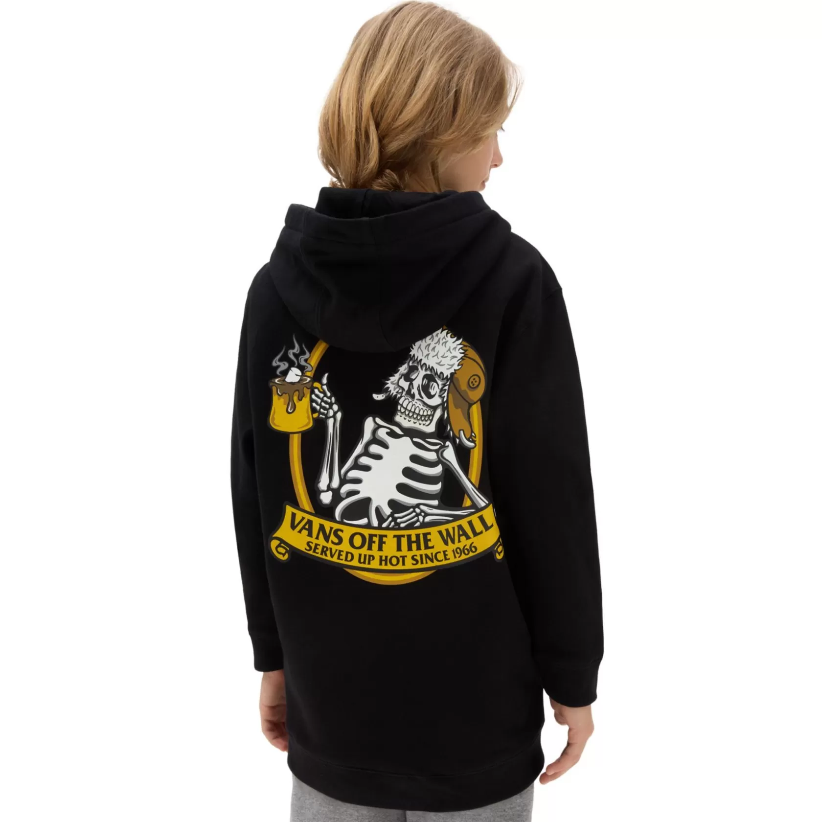 Vans Ropa Para Chicos (8-14 Años)<Sudadera Con Capucha Skull De Niños (8-14 Anos) Negro