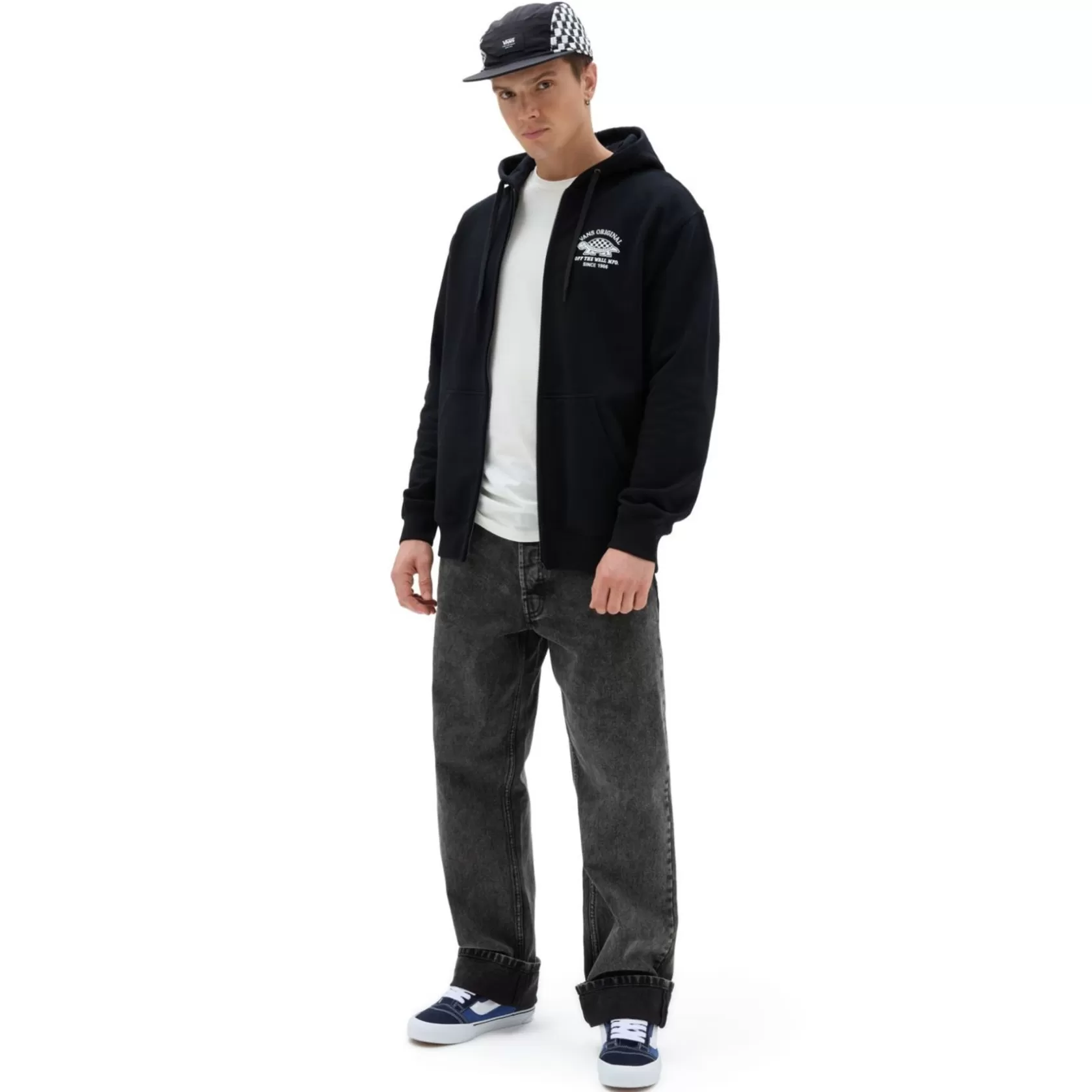 Vans Sudaderas<Sudadera Con Capucha Speed Racer Full Zip Negro