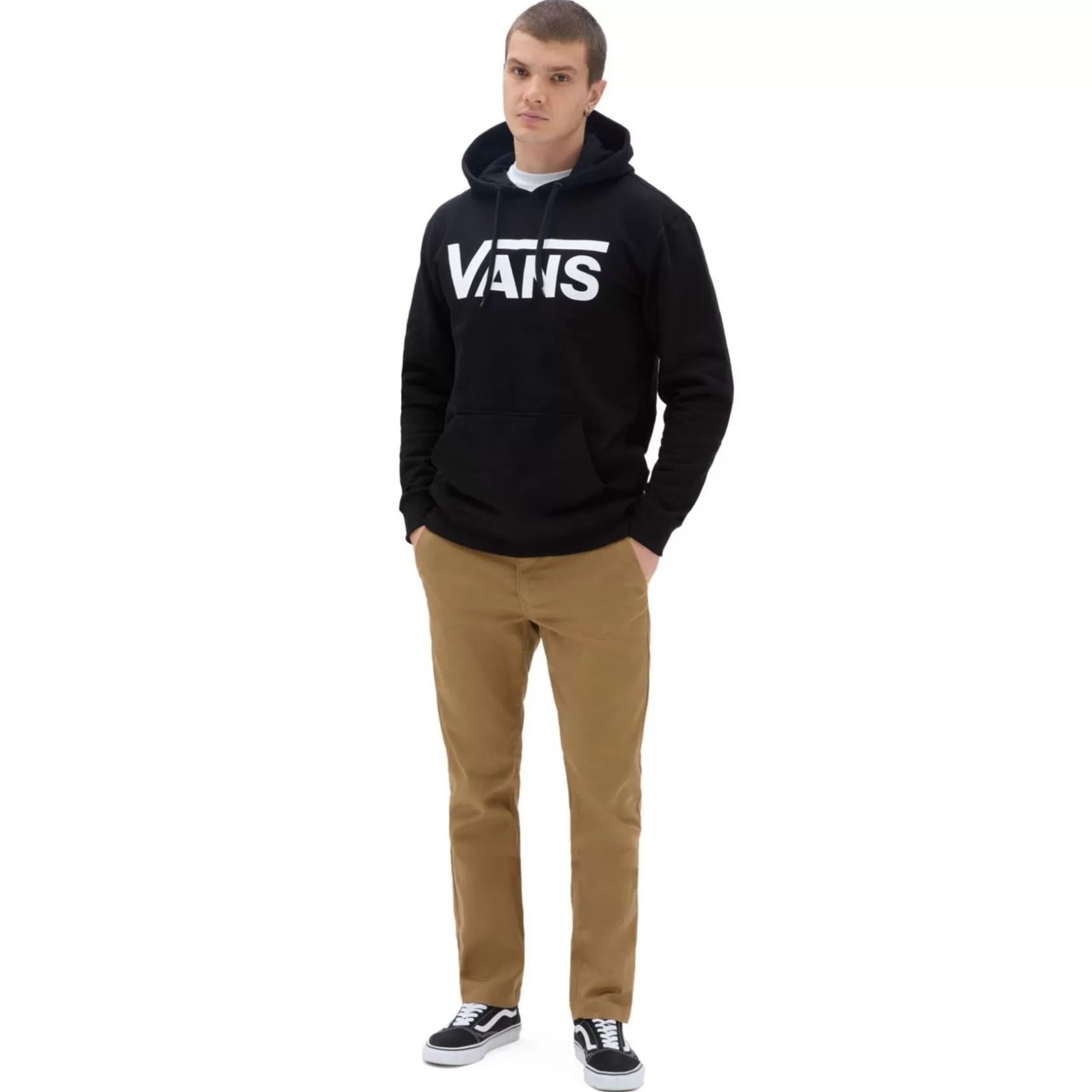 Vans Sudaderas<Sudadera Con Capucha Classic Negro, Blanco