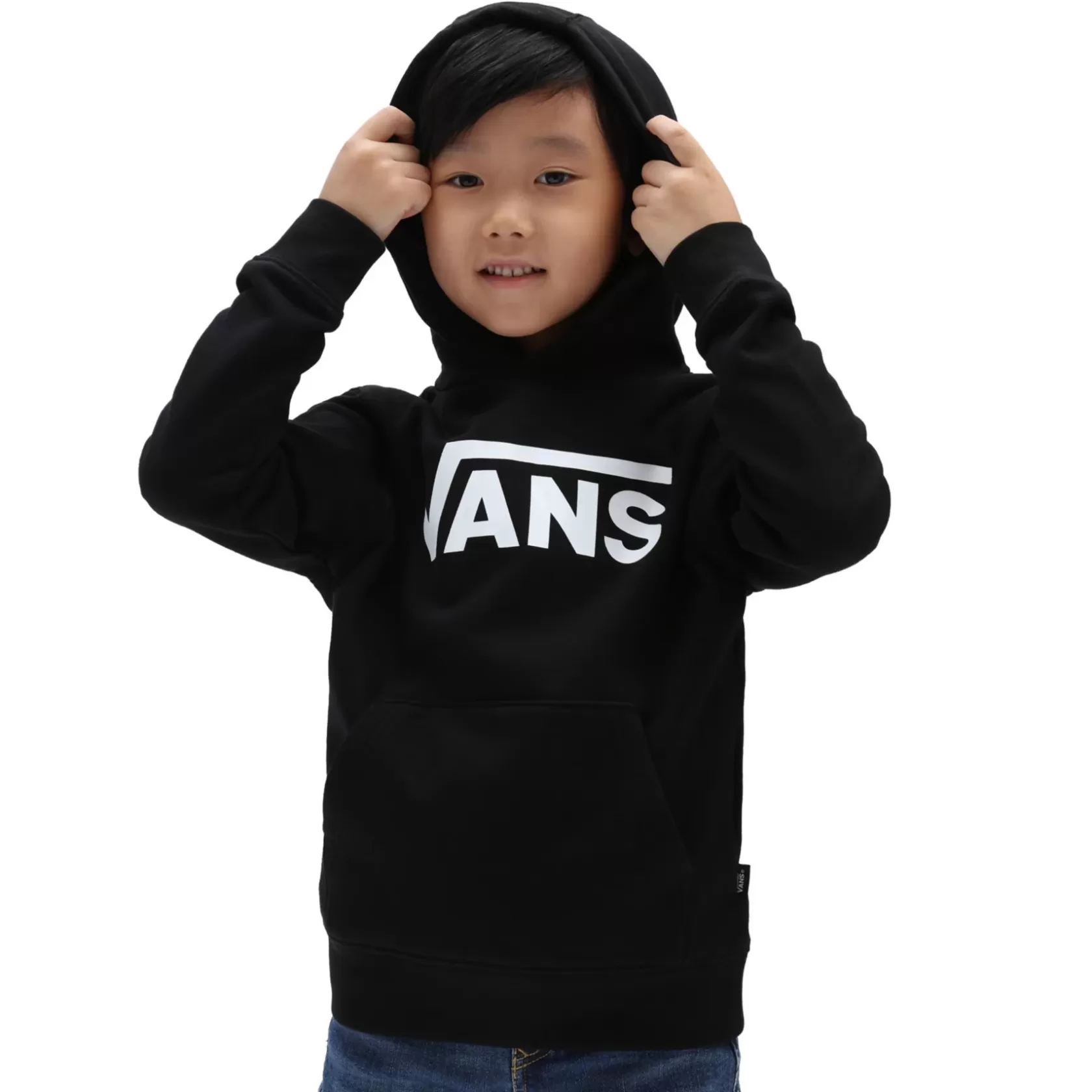 Vans Ropa Para Niños Pequeños (2-8 Años)<Sudadera Con Capucha Classic De Niños (2-8 Anos) Negro, Blanco