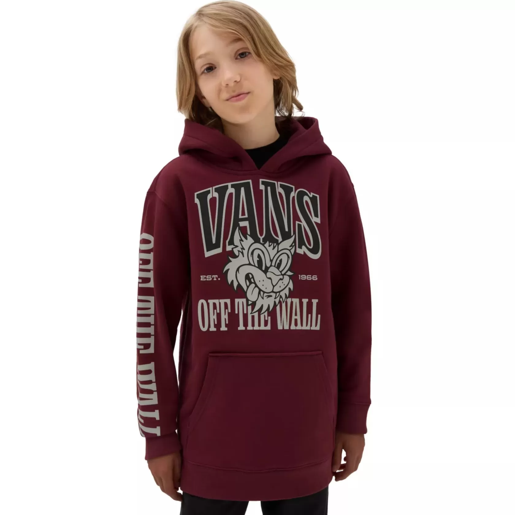 Vans Ropa Para Chicos (8-14 Años)<Sudadera Con Capucha Mascot De Niños (8-14 Anos) Rojo