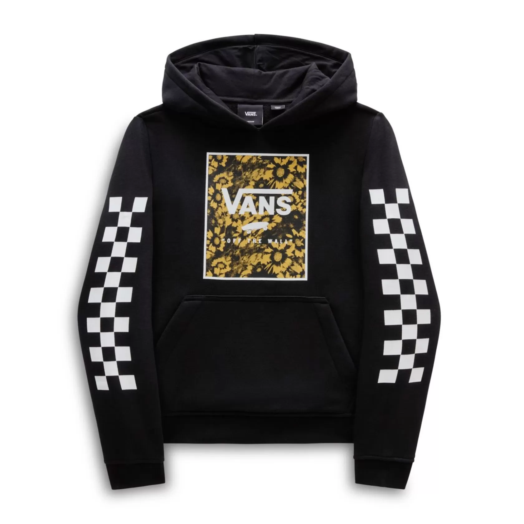 Vans Ropa Para Chicas (8-14 Años)<Sudadera Con Capucha Winter Daisy Box Logo De Ninas (8-14 Anos) Negro