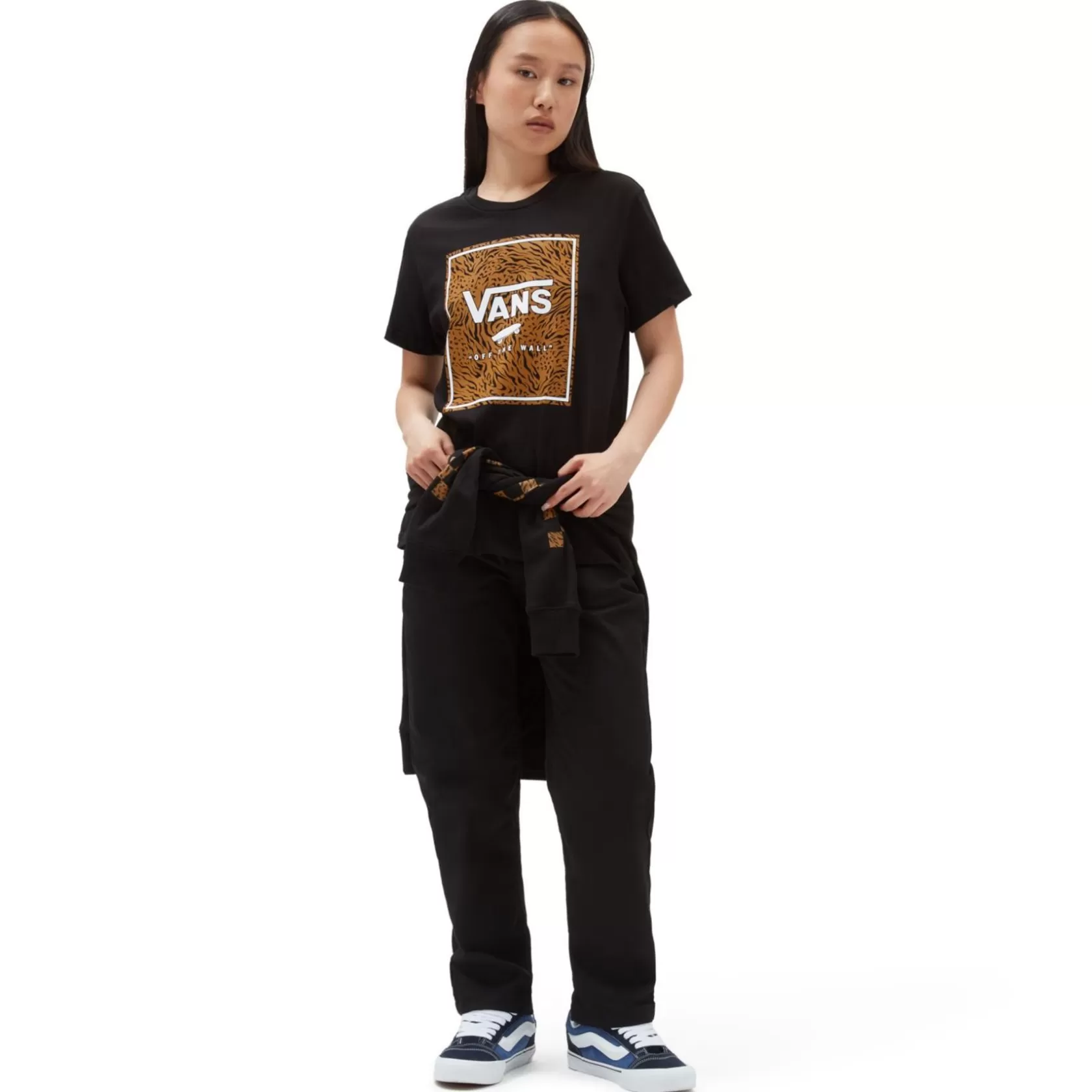 Vans Sudaderas<Sudadera Con Capucha Wyld Tangle Animal De Corte Masculino Negro