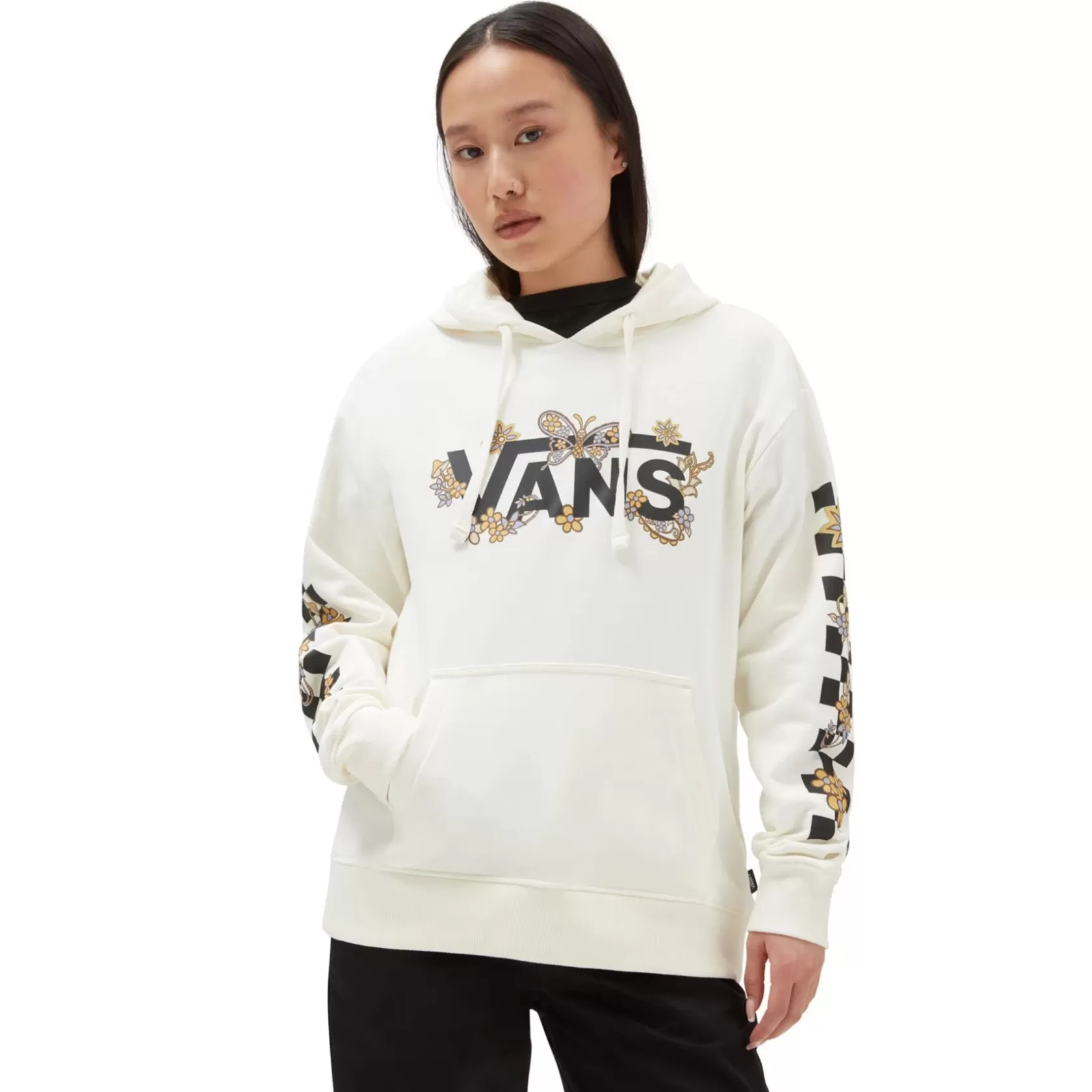 Vans Sudaderas<Sudadera Con Capucha Wyld Trippy Paisley De Corte Boyfriend Blanco