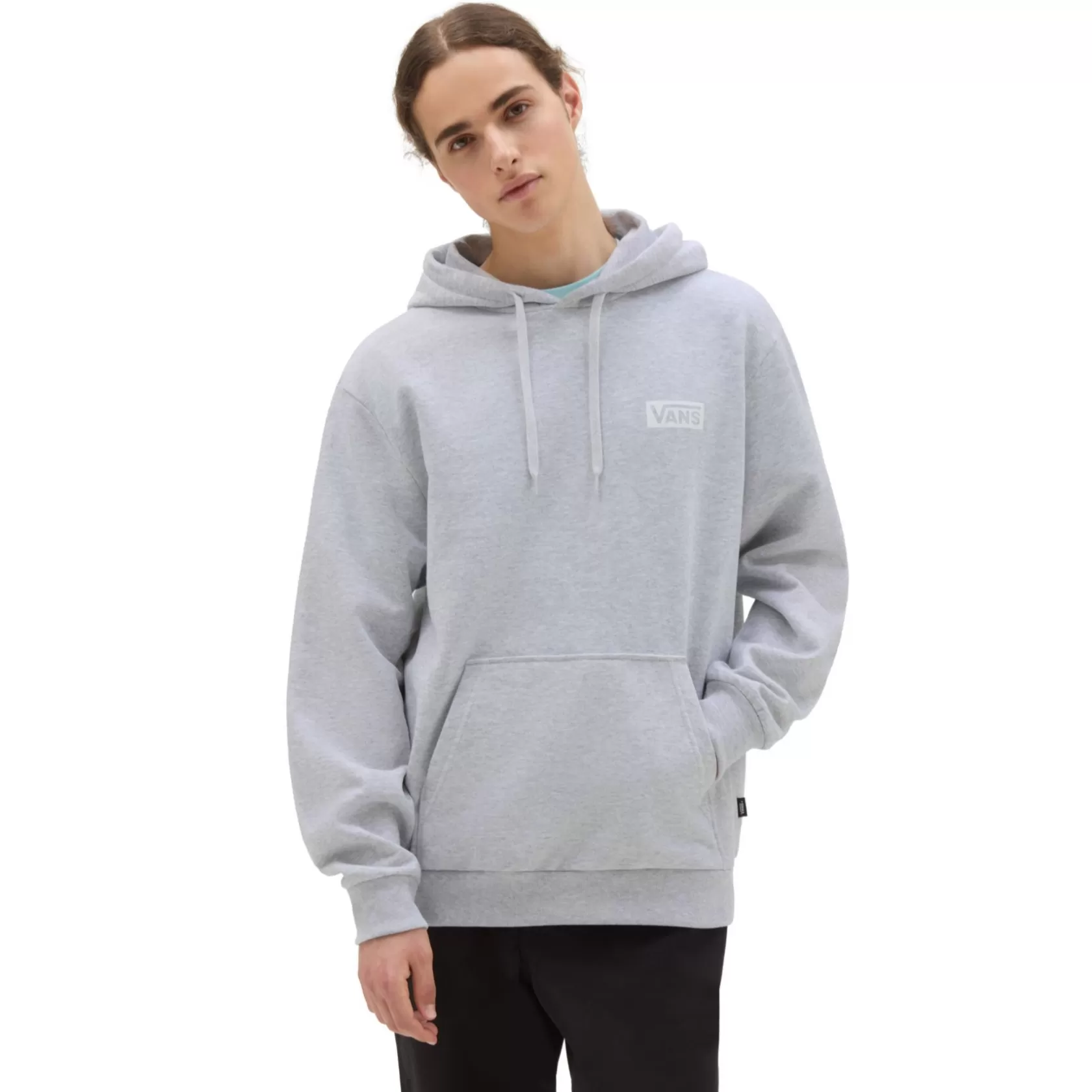 Vans Sudaderas<Sudadera Con Capucha Y Corte Holgado Gris
