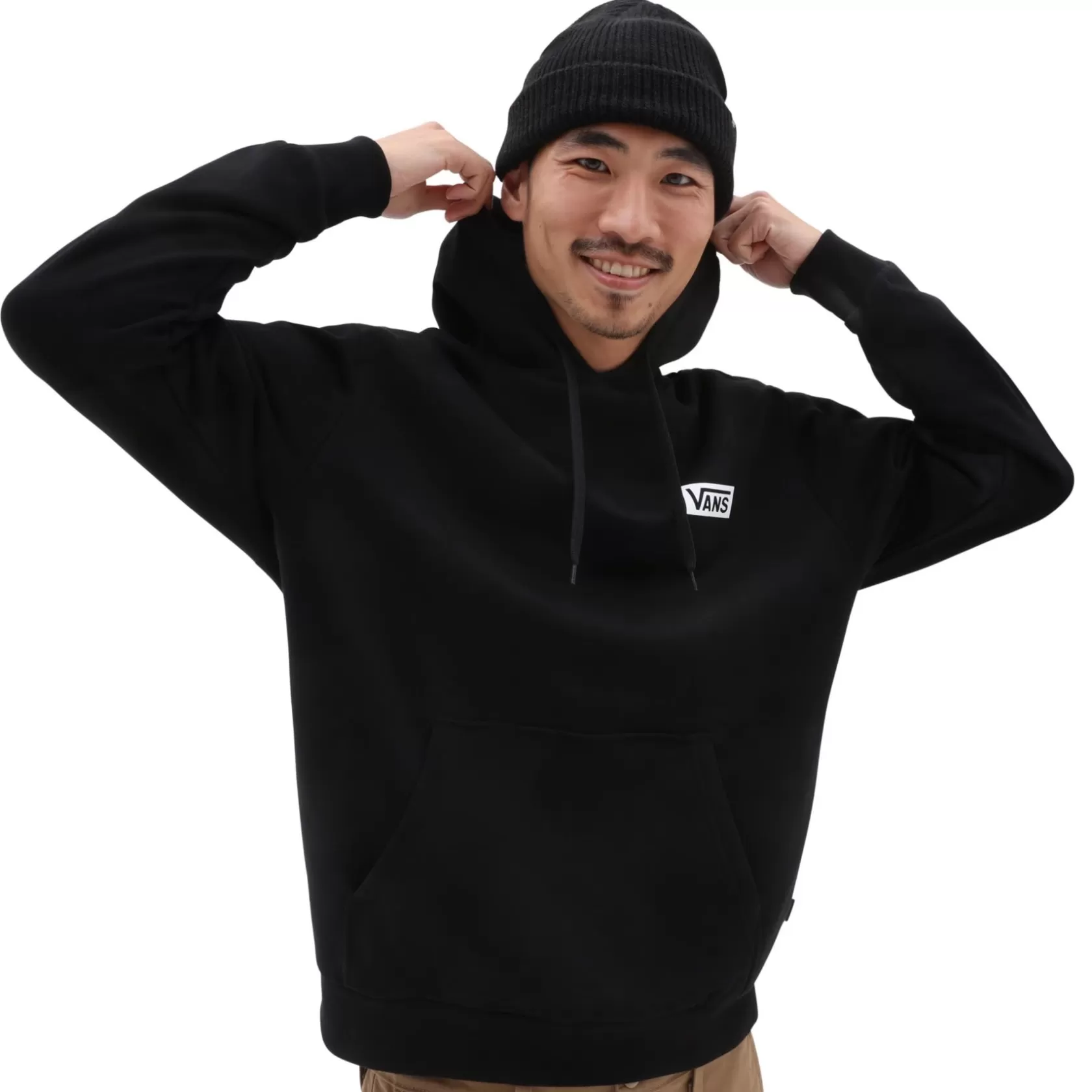Vans Sudaderas<Sudadera Con Capucha Y Corte Holgado Negro