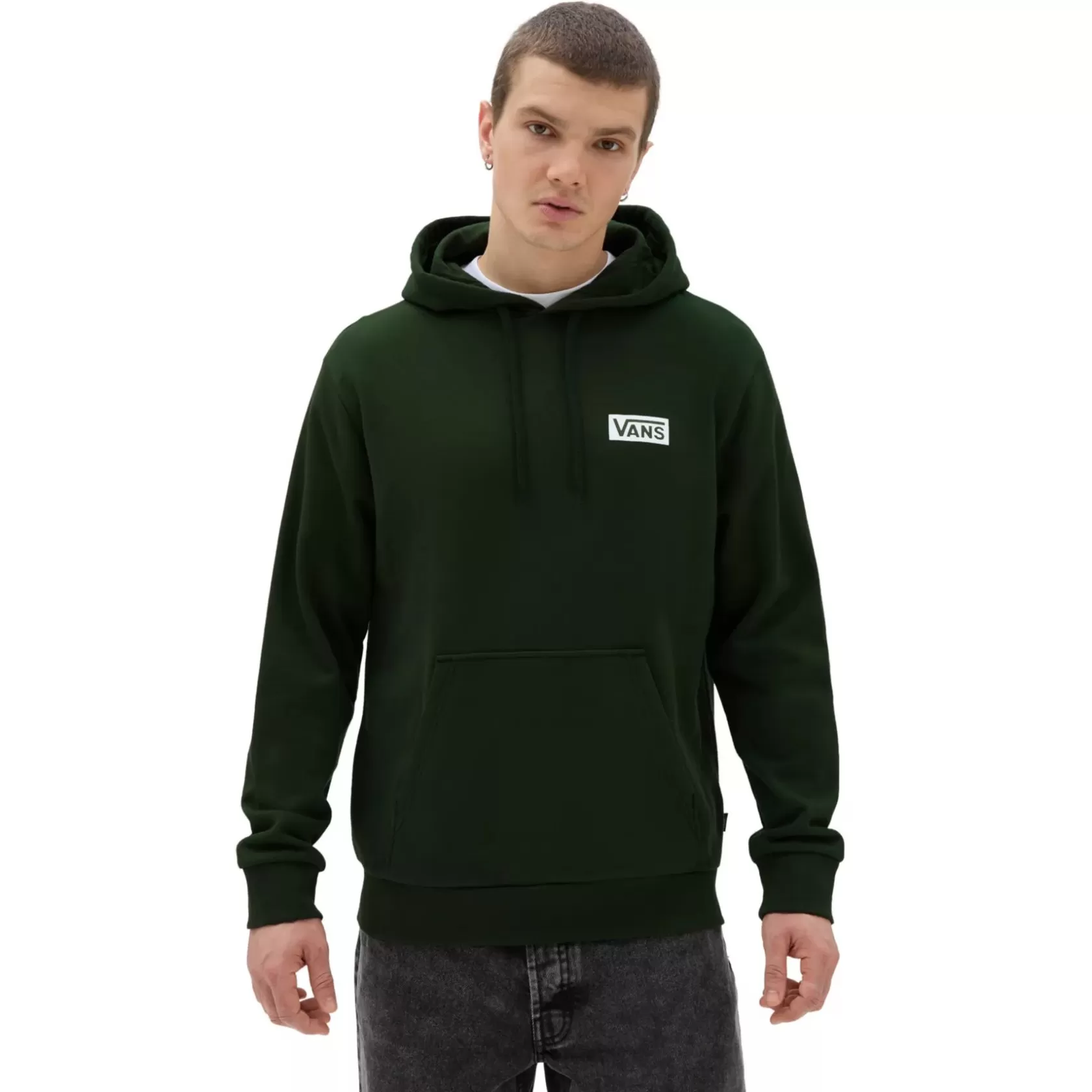Vans Sudaderas<Sudadera Con Capucha Y Corte Holgado Verde