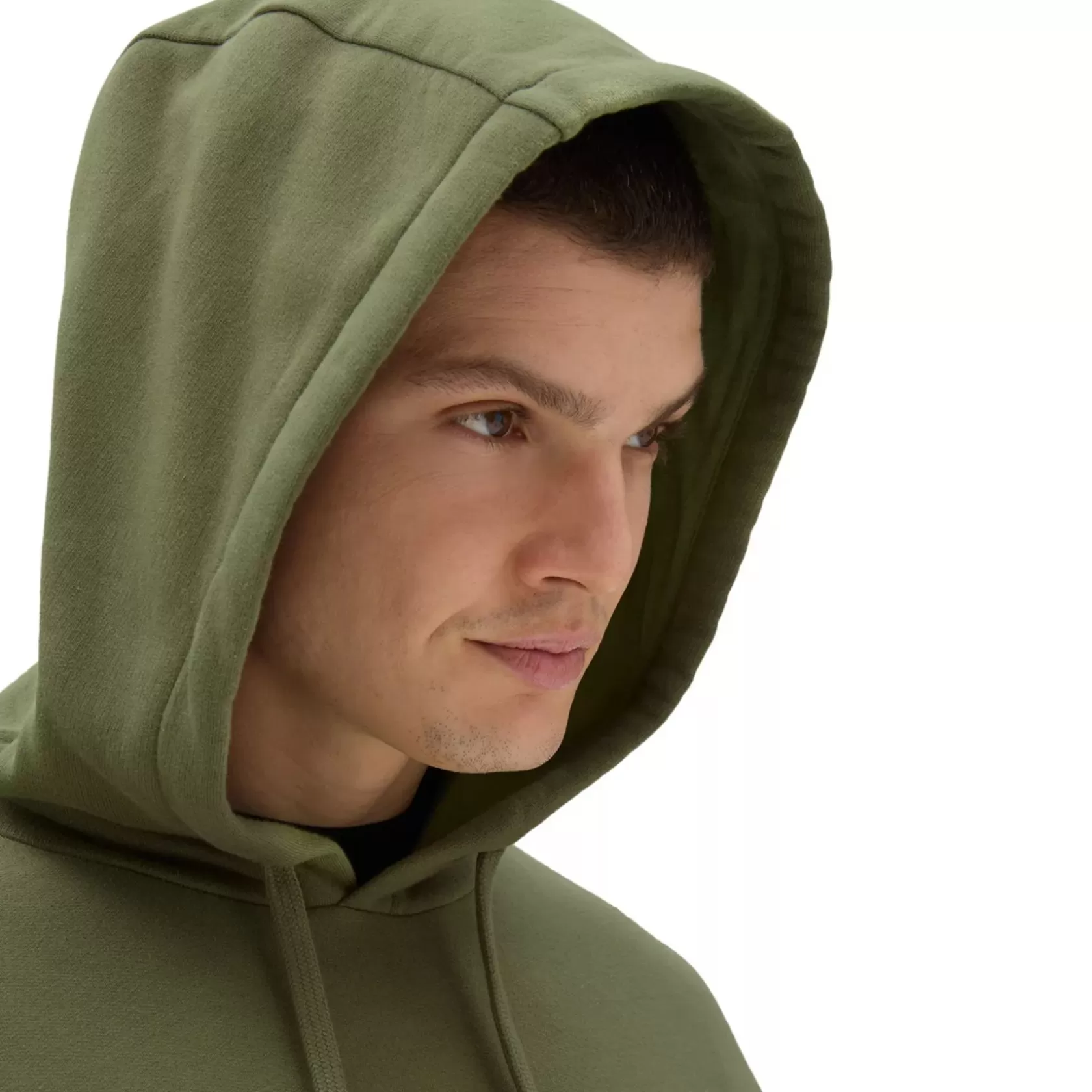 Vans Sudaderas<Sudadera De Corte Holgado Con Capucha Essential Verde