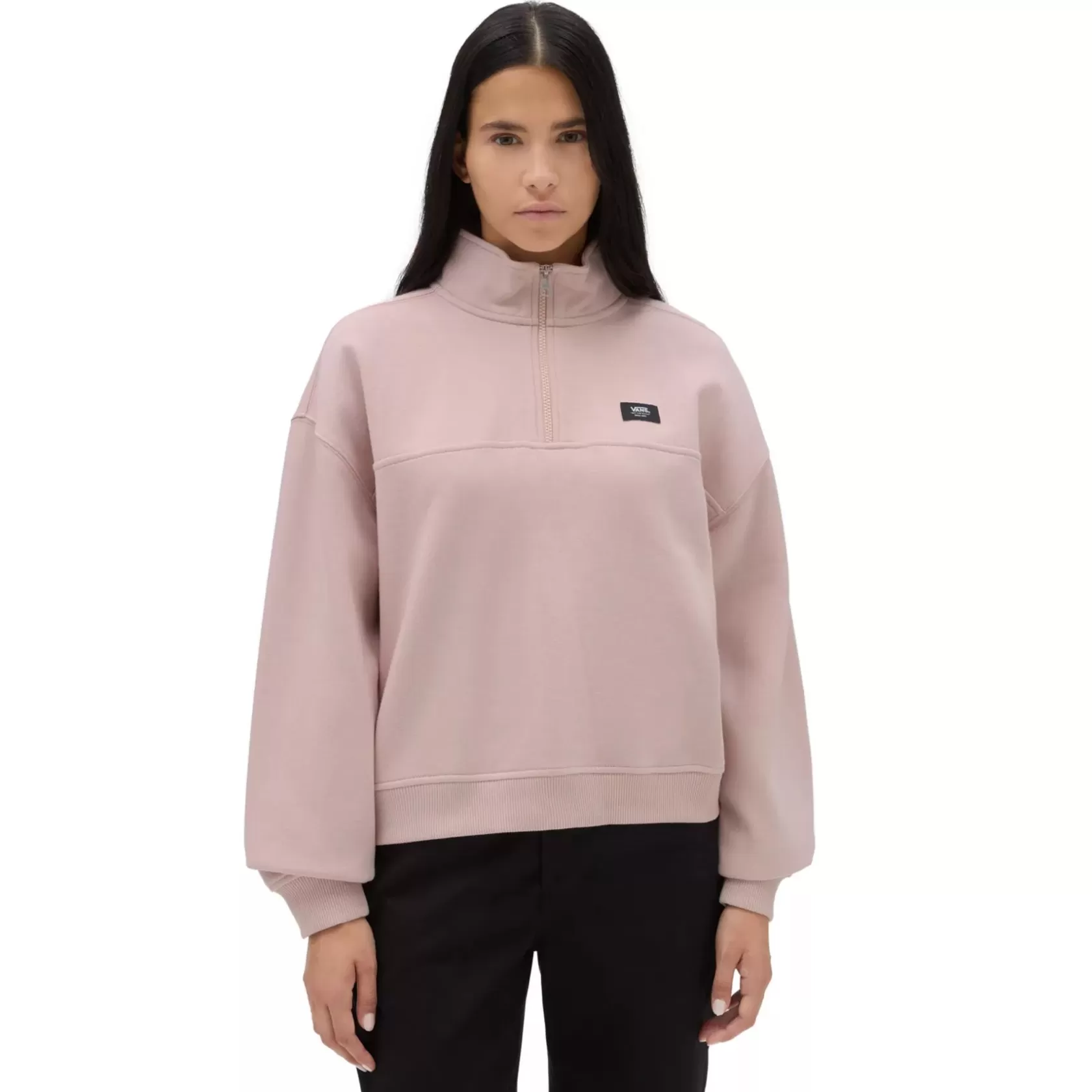 Vans Sudaderas<Sudadera De Cuello Alto Leighton Rosa