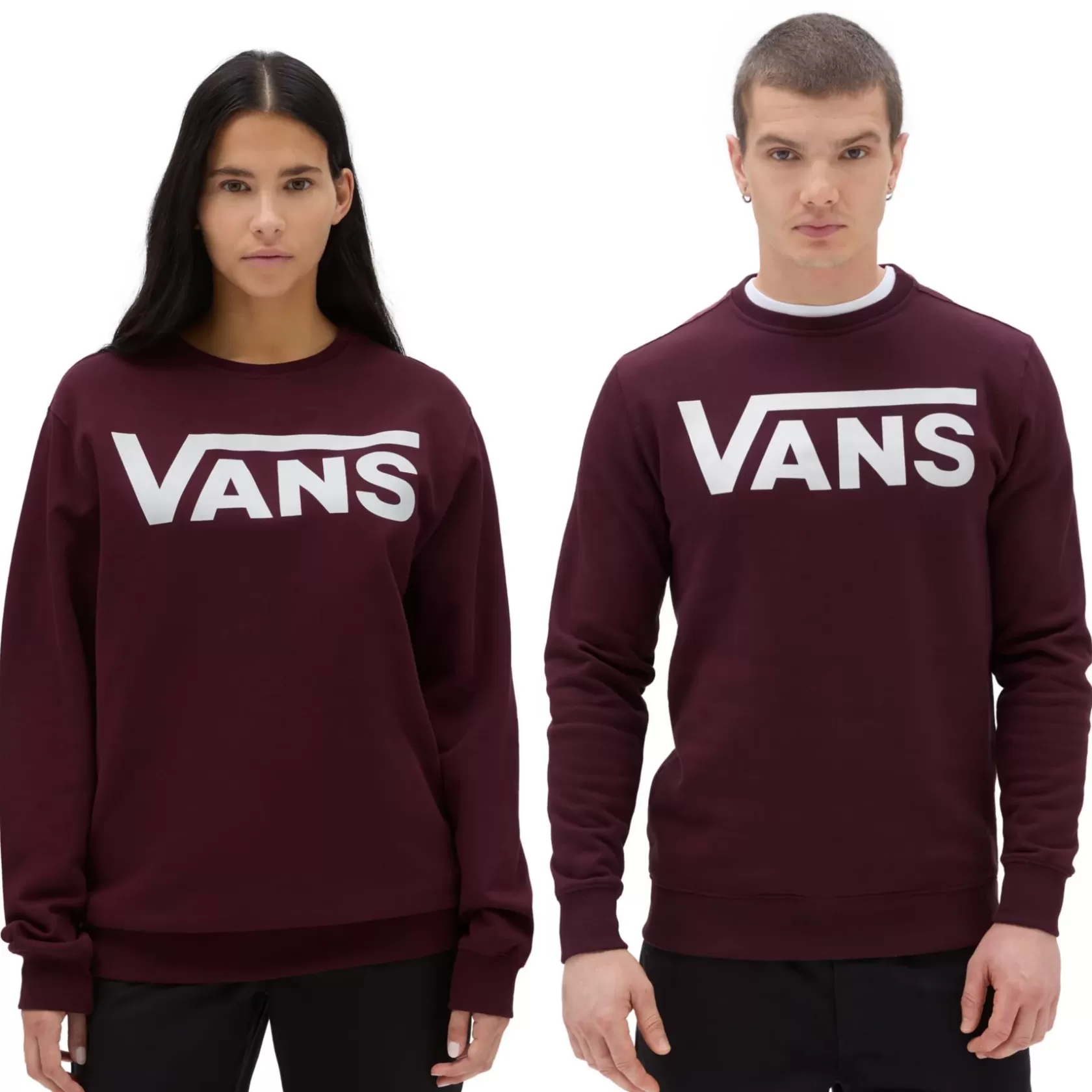 Vans Sudaderas<Sudadera De Cuello Redondo Classic Ii De Rojo