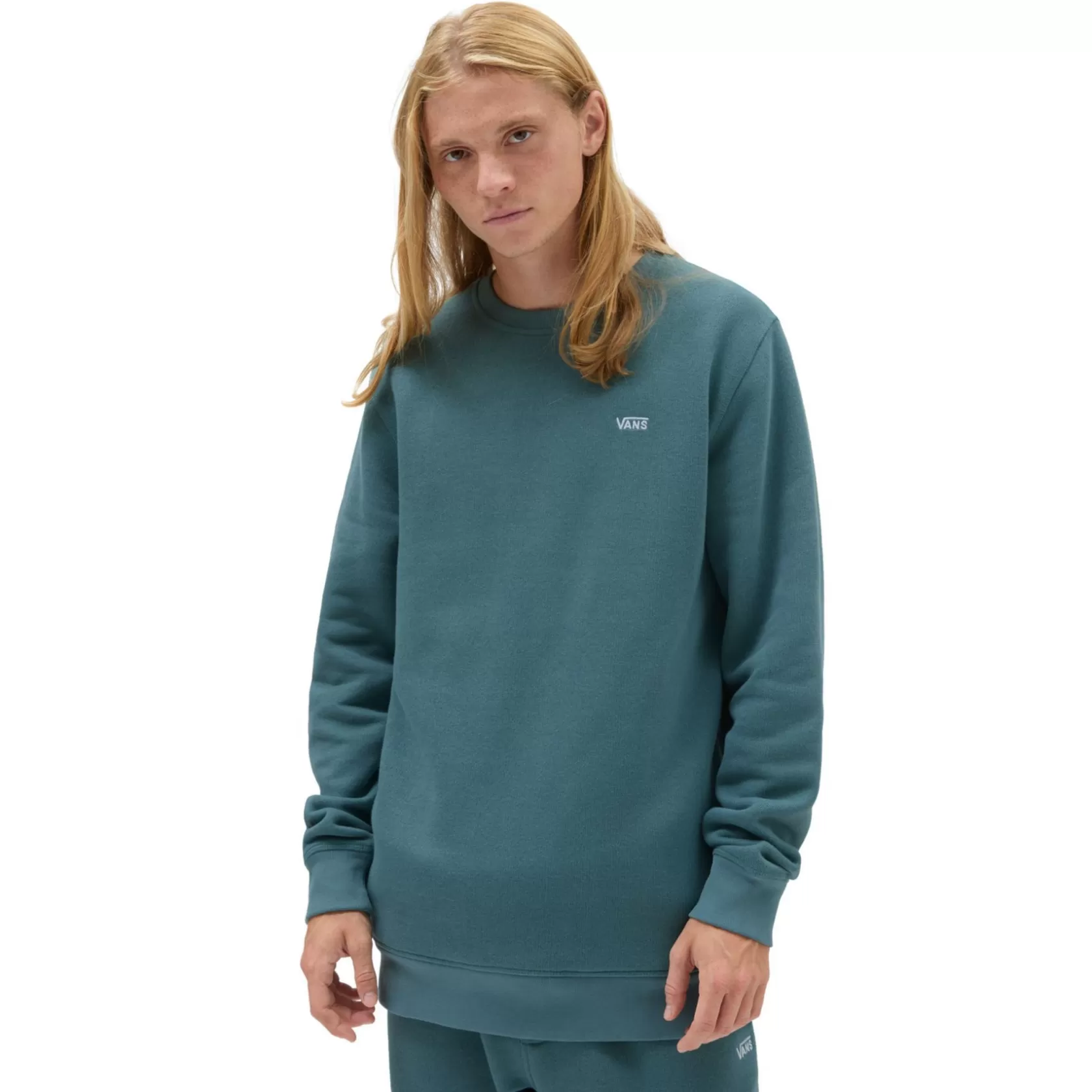 Vans Sudaderas<Sudadera De Cuello Redondo Comfycush Azul, Verde