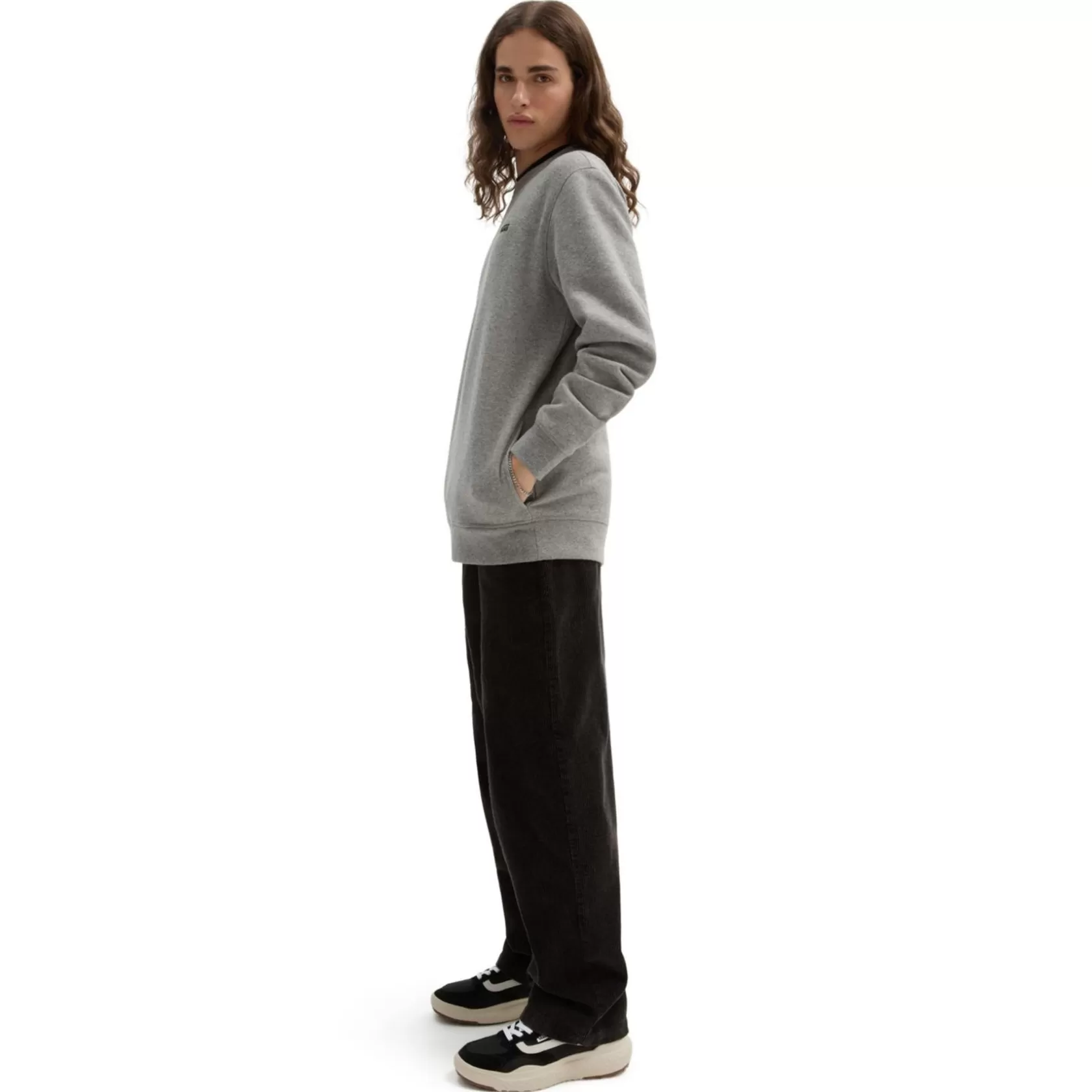 Vans Sudaderas<Sudadera De Cuello Redondo Comfycush Gris